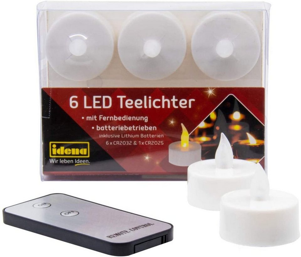 Gelb Flackernd Flameless LED Tee Lichter Batterie Betrieben Teelicht Kerzen