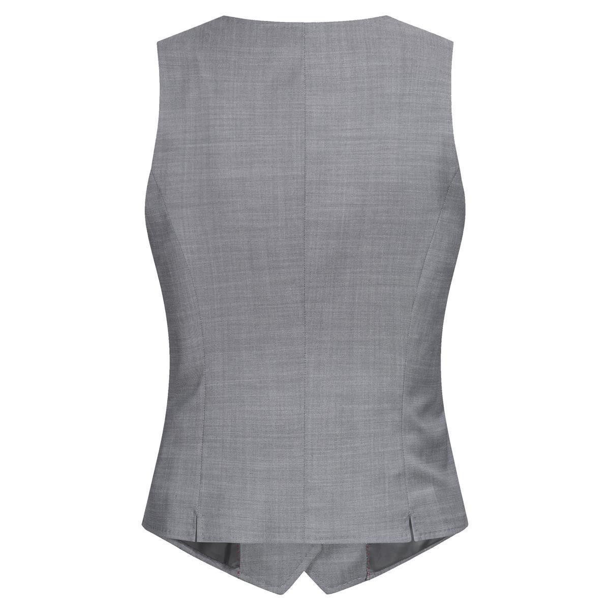 GREIFF Anzugweste Greiff Modern WITH 37.5® Damen Business-Weste Regular Hellgrau