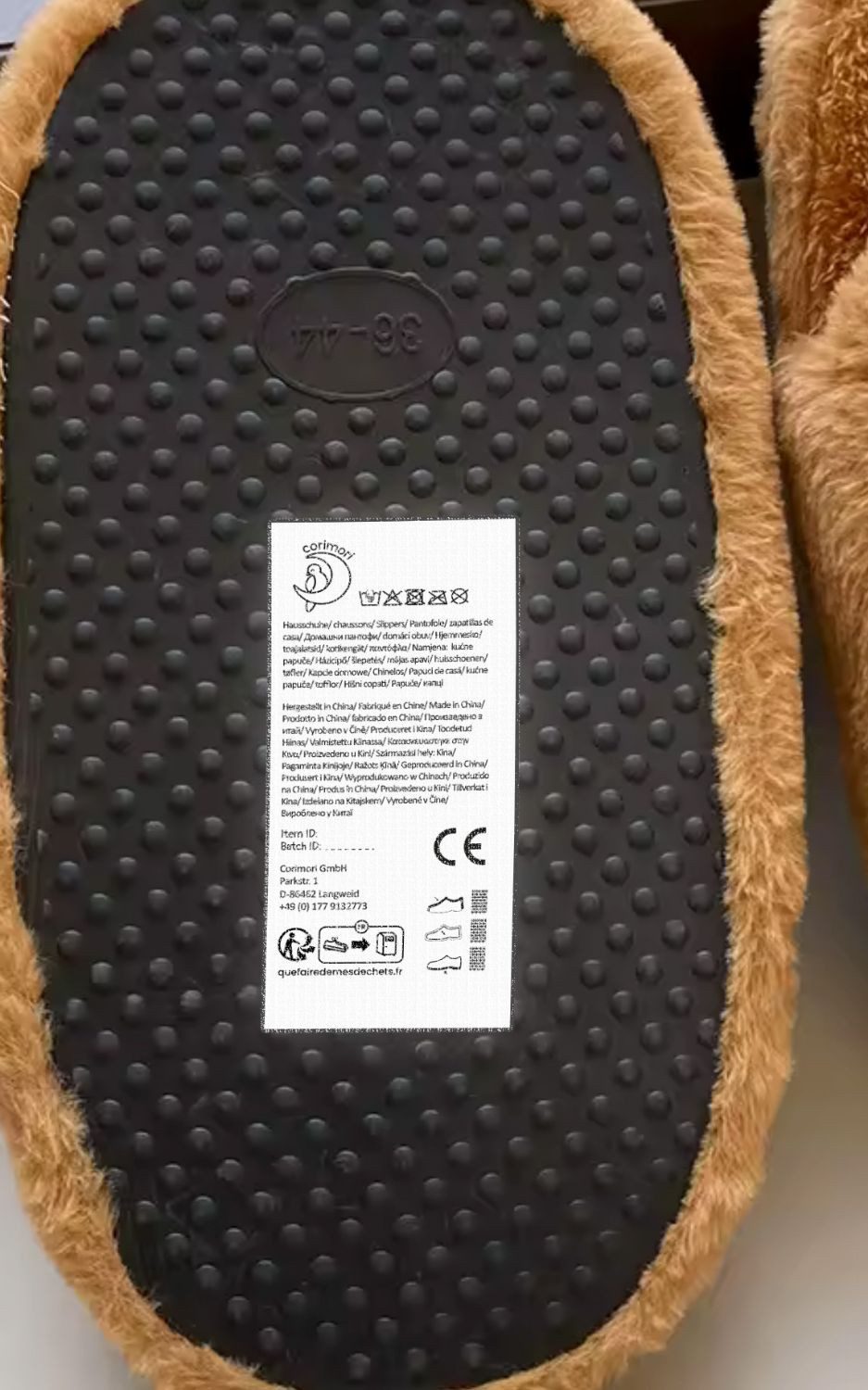 Corimori super weiche Capybara Slipper Plüsch Hausschuhe (Packung, Geschenk) Kuschelige Tierpantoffeln, Lustige Slipper EU Größe 33-40