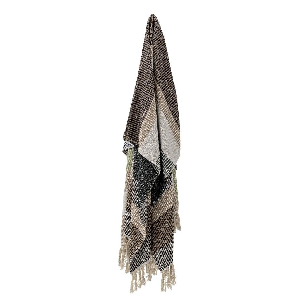 Überwurf Isnel Decke, Bloomingville, Braun 160x130cm günstig online kaufen