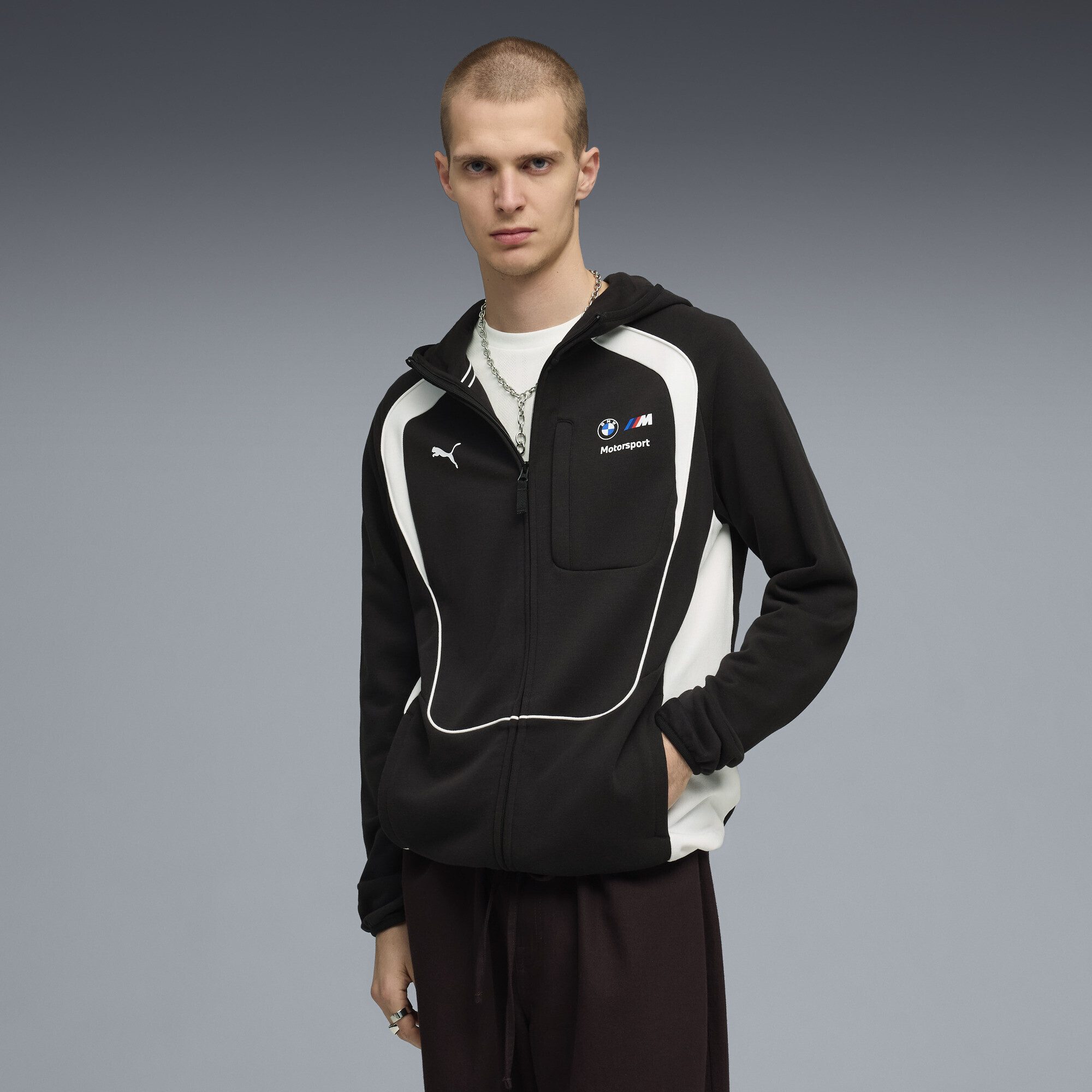 PUMA Sweatjacke BMW M MOTORSPORT Sportswear Kapuzenjacke Herren