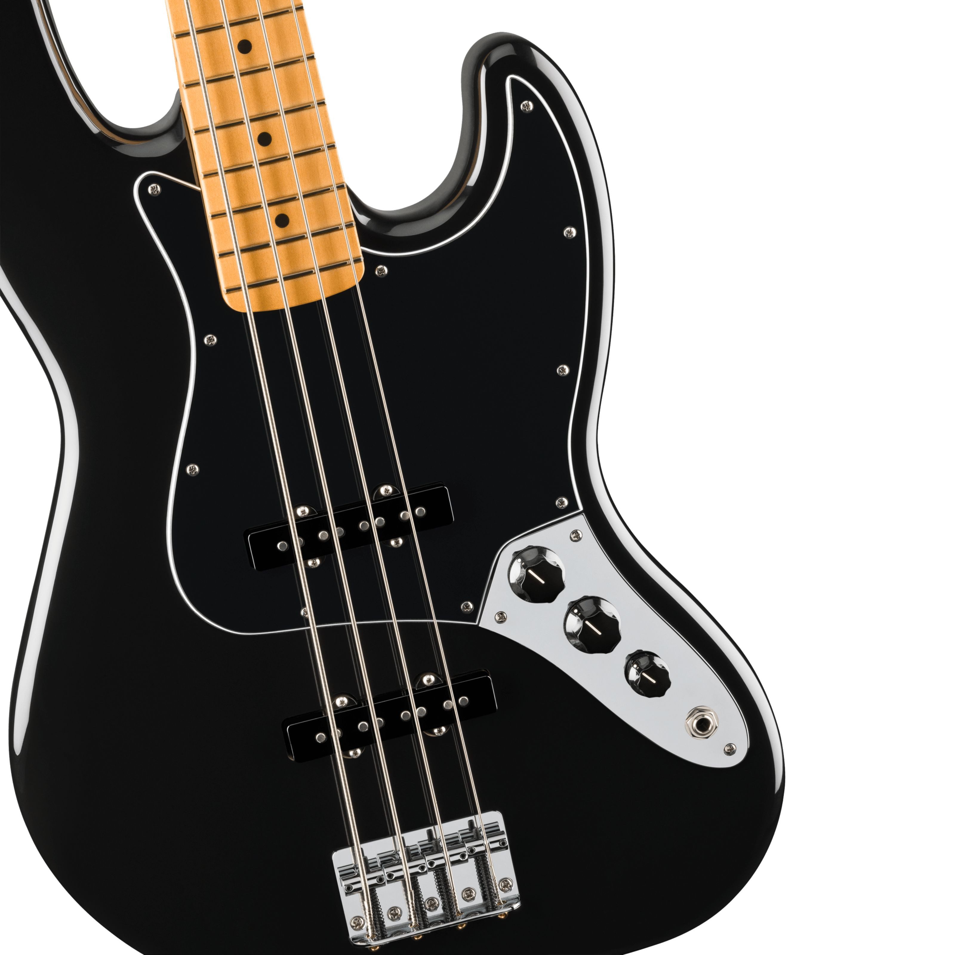 Fender E-Bass, E-Bässe, 4-Saiter E-Bässe, Player II Jazz Bass MN Black - E-Bass