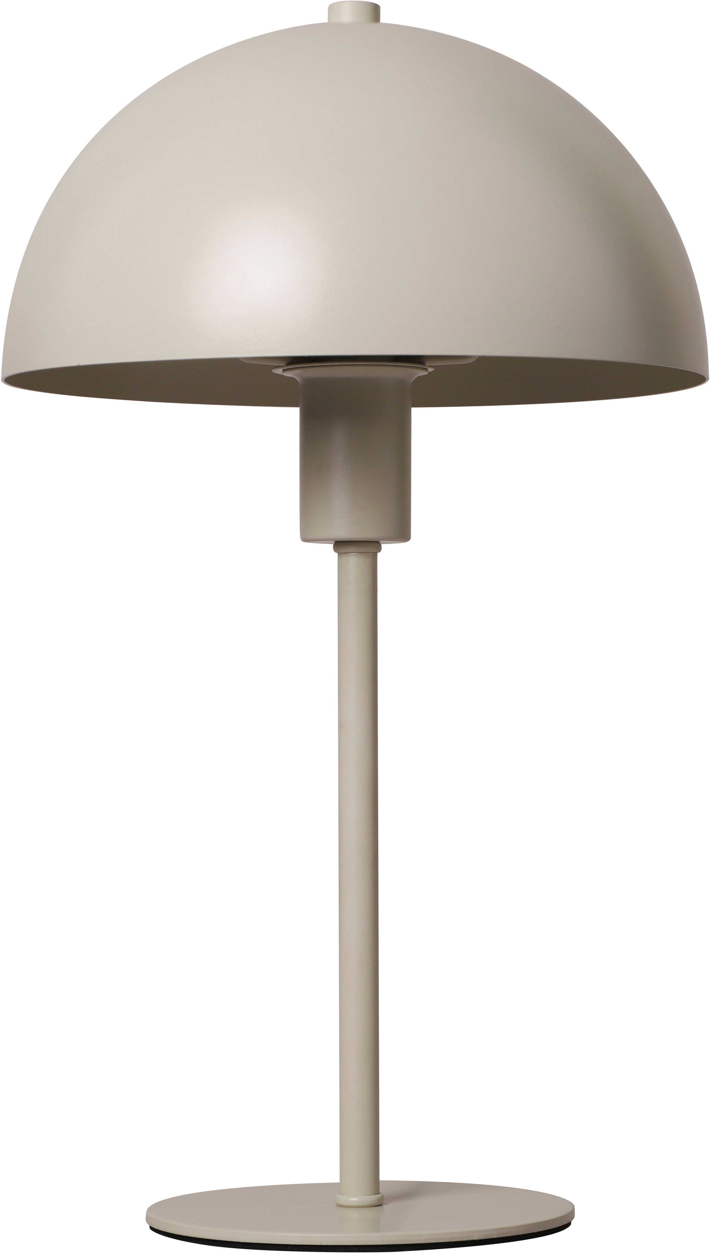 OTTO home Tischleuchte Husballa - Pilzlampe, Ein-/Ausschalter, ohne Leuchtmittel, Pilzleuchte, Tischlampe, Metallsockel, Höhe 35 cm, Pilzdesign