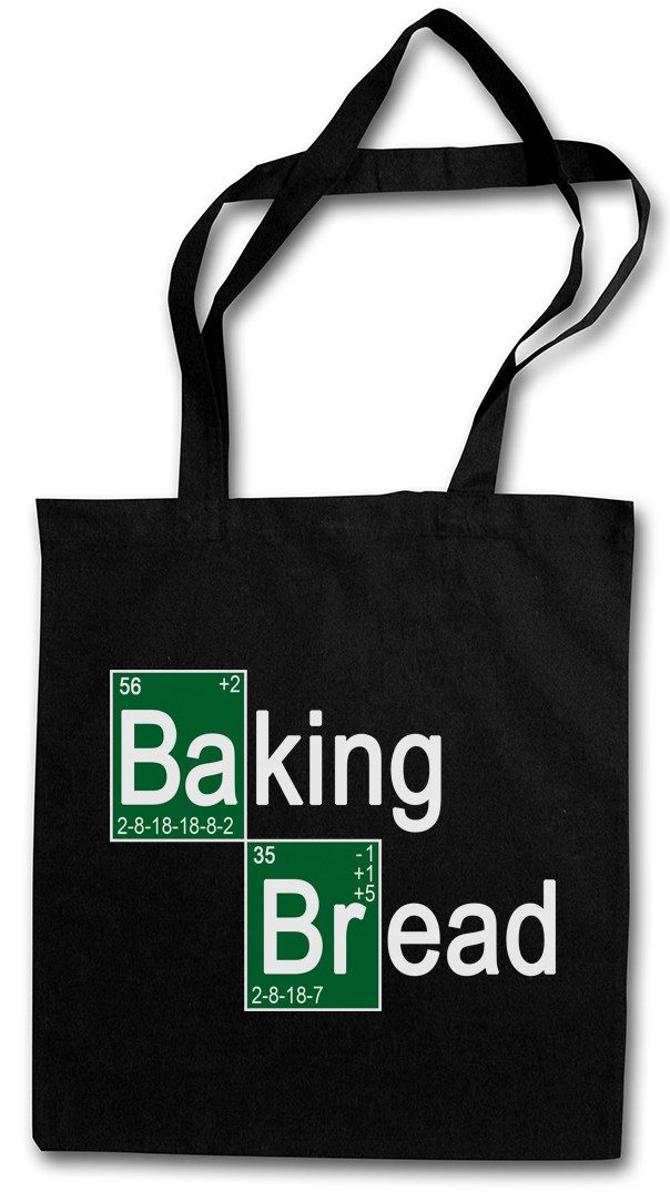 Beuteltasche Baking Bread II Stofftasche Breaking Bäcker Konditor Brot Bad Spaß TV