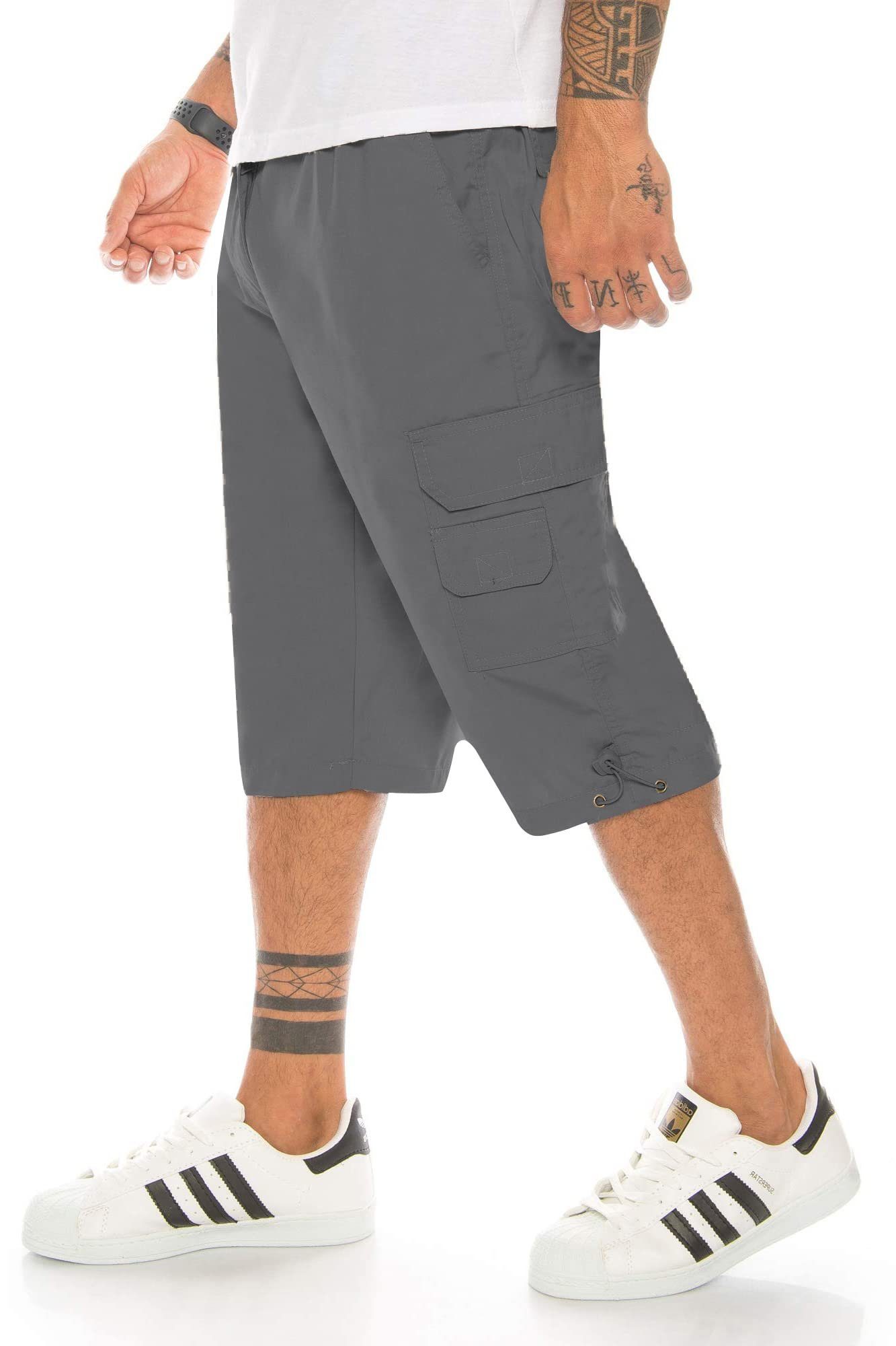 Kendindza Collection Cargoshorts Bermudas Herren Kurze Hose Herren 3/4 Hose günstig online kaufen