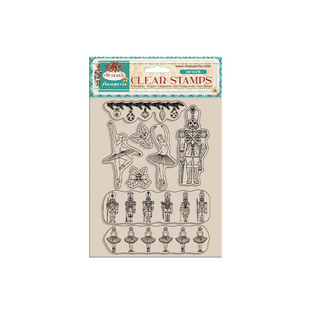 Stamperia Stempel The Nutcracker, 8 Motive