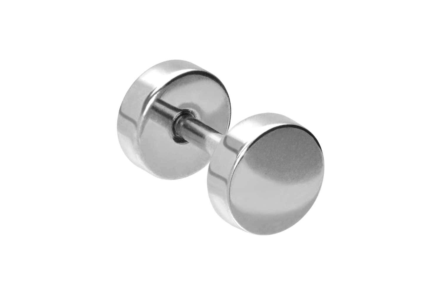 PIERCINGLINE Fake-Ear-Plug Titan Fake Plug (Fake günstig online kaufen
