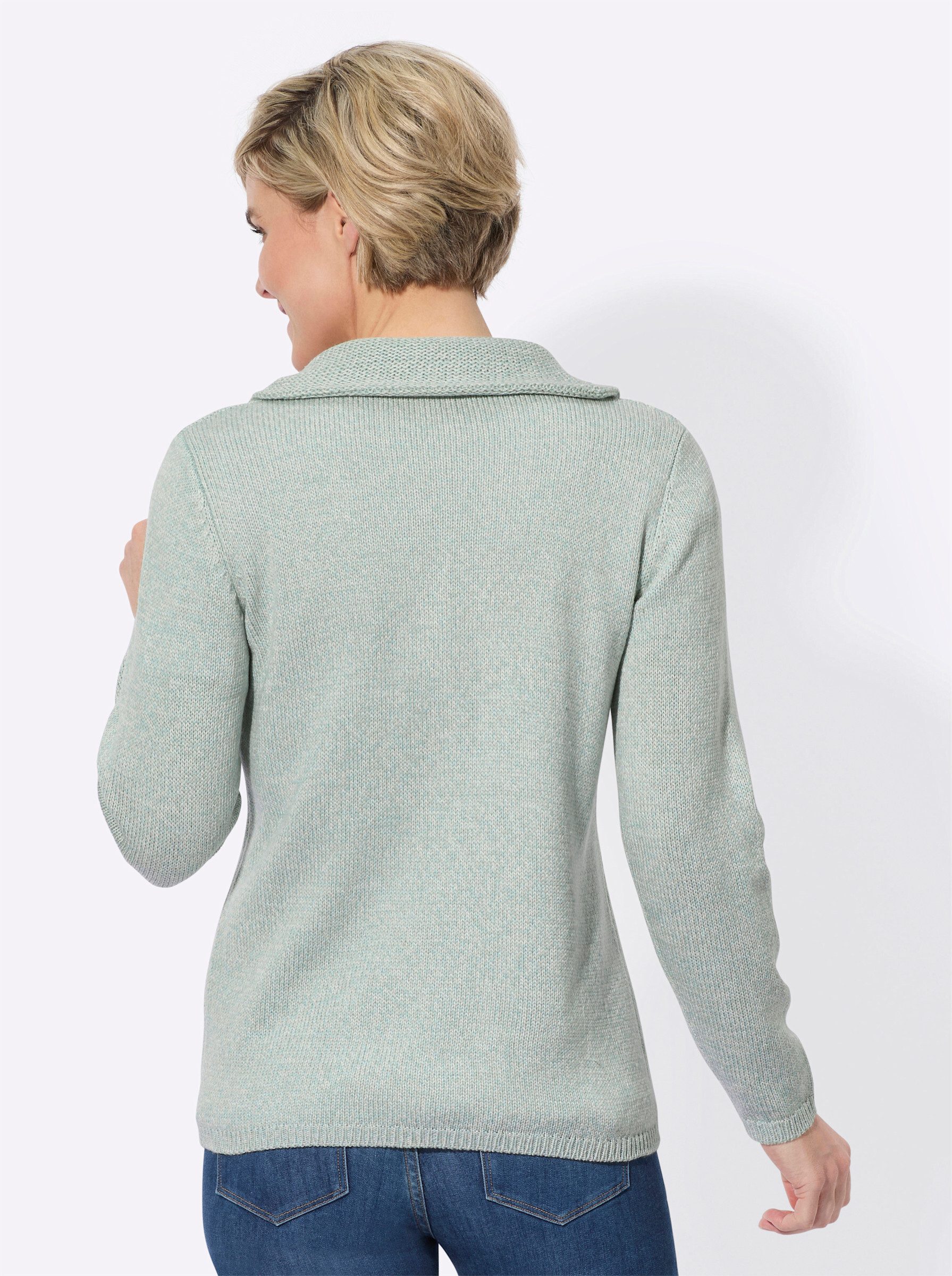 Witt Strickjacke Strickjacke Langarm Jersey