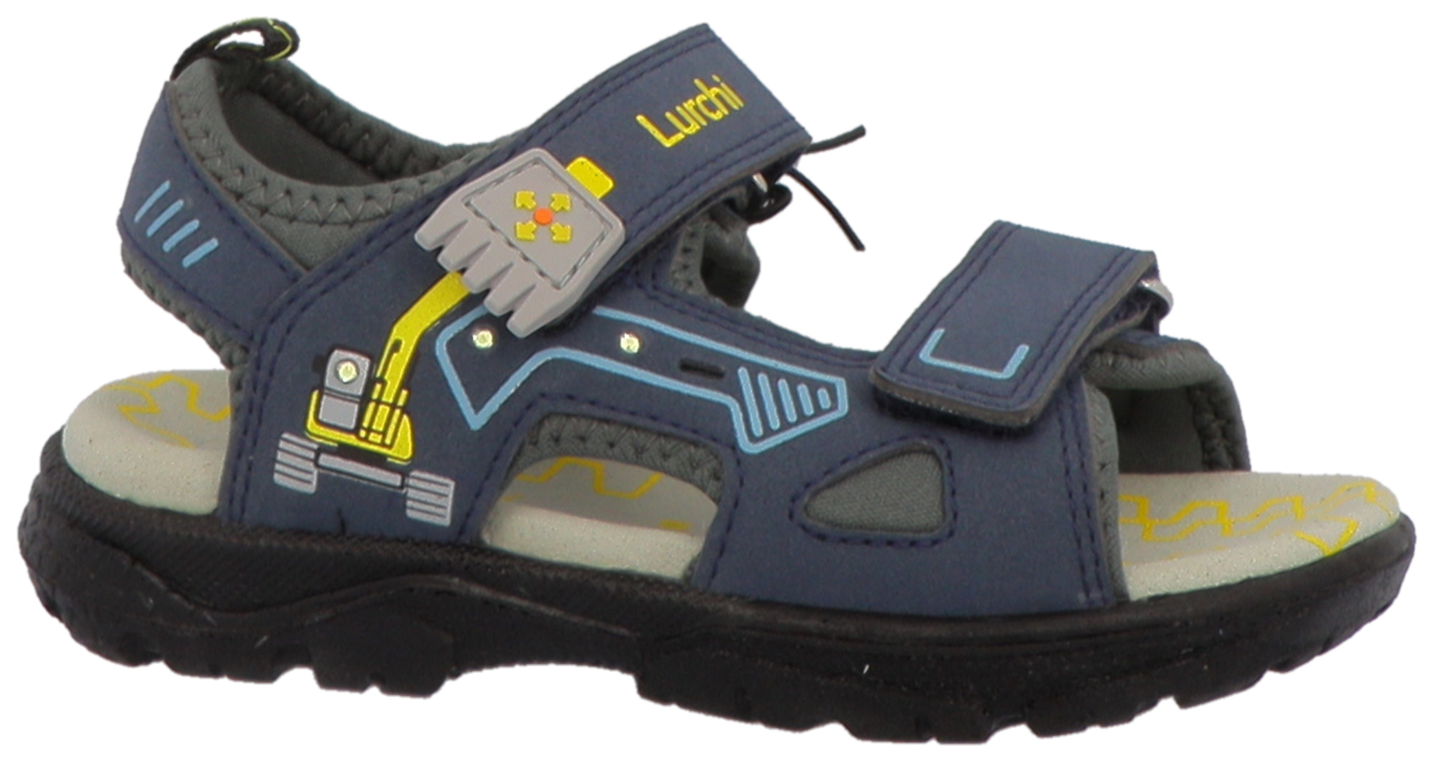Lurchi Blinkschuh: Kodo Sandale Klettschuh, Outdoorschuh, Größenschablone zum Download