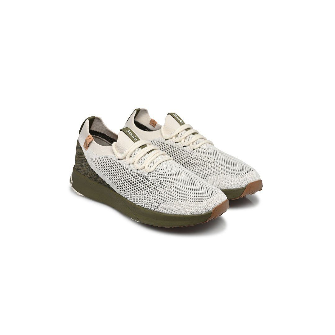Tsavo 2.0 weiss/olive Herren Sneaker