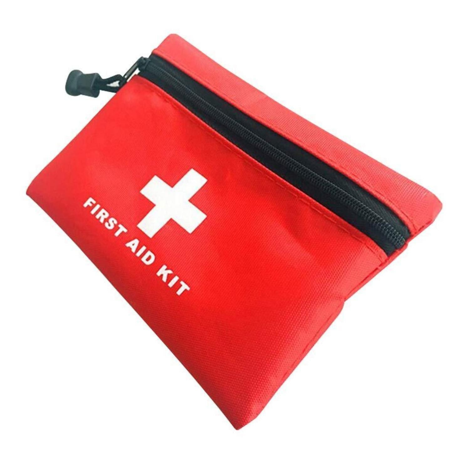 LuxusKollektion Erste-Hilfe-Set Erste-Hilfe-Tasche Rot Nylon 5.9x3.9