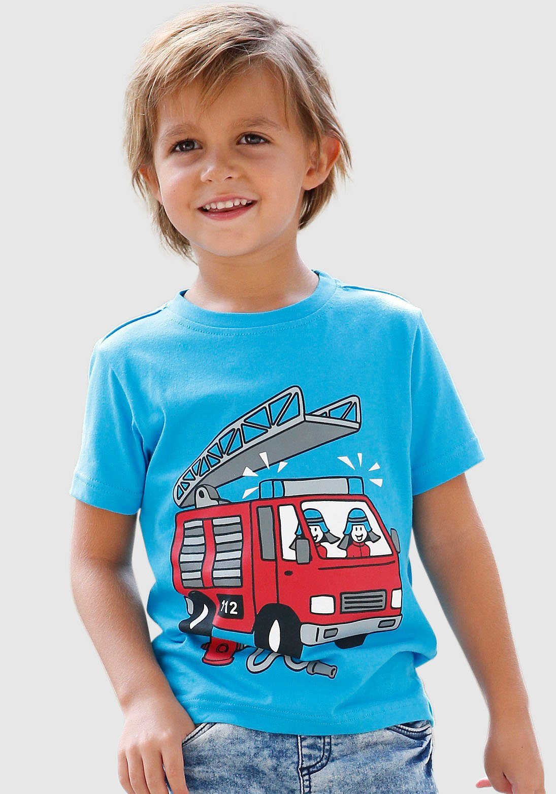 Auto T-Shirt FEUERWEHR KIDSWORLD