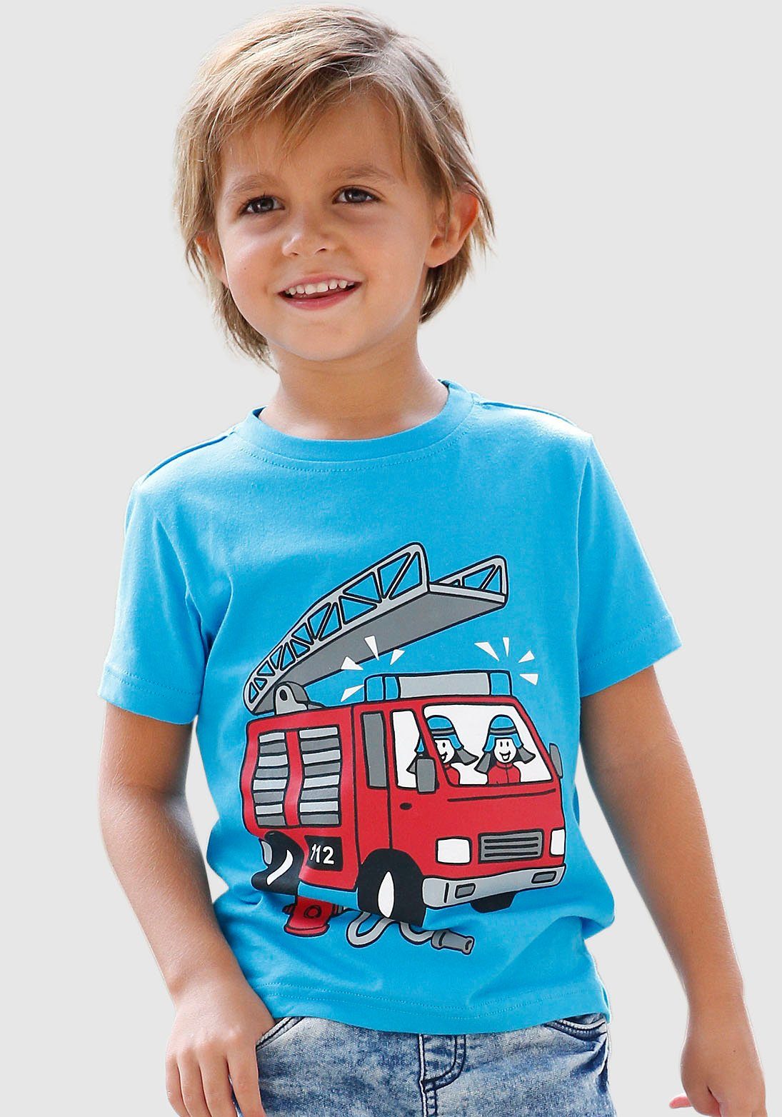 KIDSWORLD T-Shirt »FEUERWEHR« online kaufen | OTTO