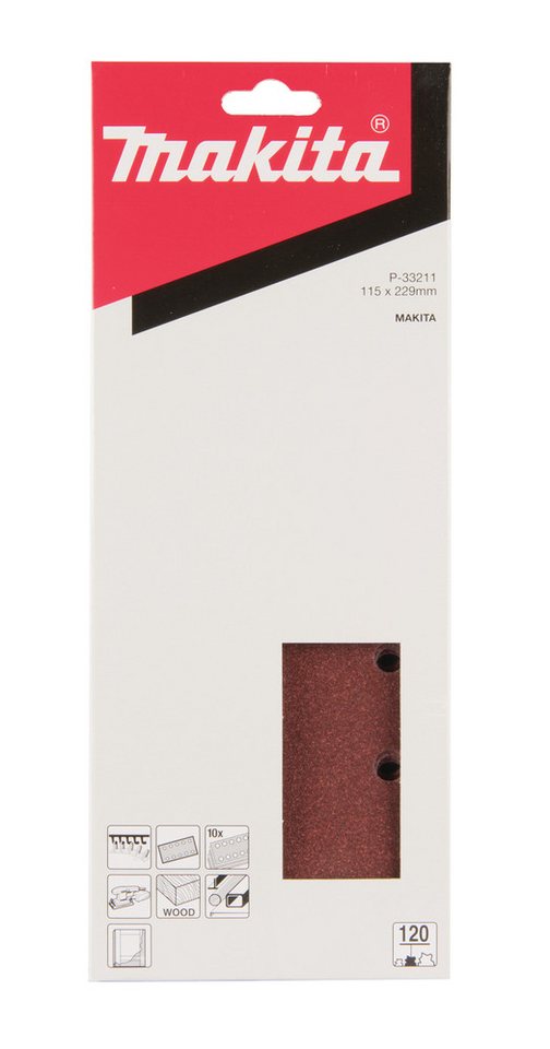 Thumbnail - Makita Werkzeug GmbH Schleifpapier Makita Schleifpapier P120 P-33211