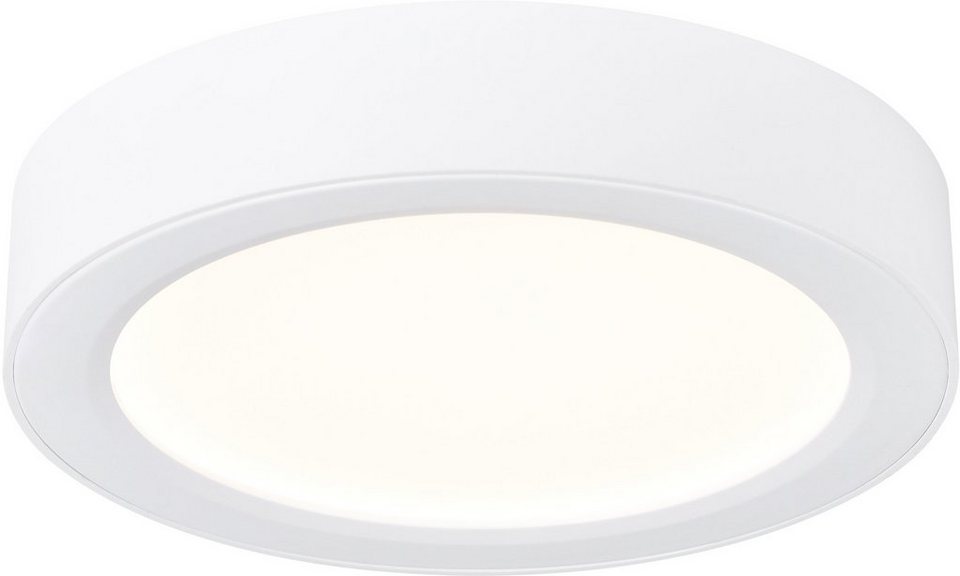 Nordlux LED Wandleuchte Söller, LED fest integriert, warmweiß - kaltweiß,  inkl. 7,5W LED, 600 Lumen, IP44