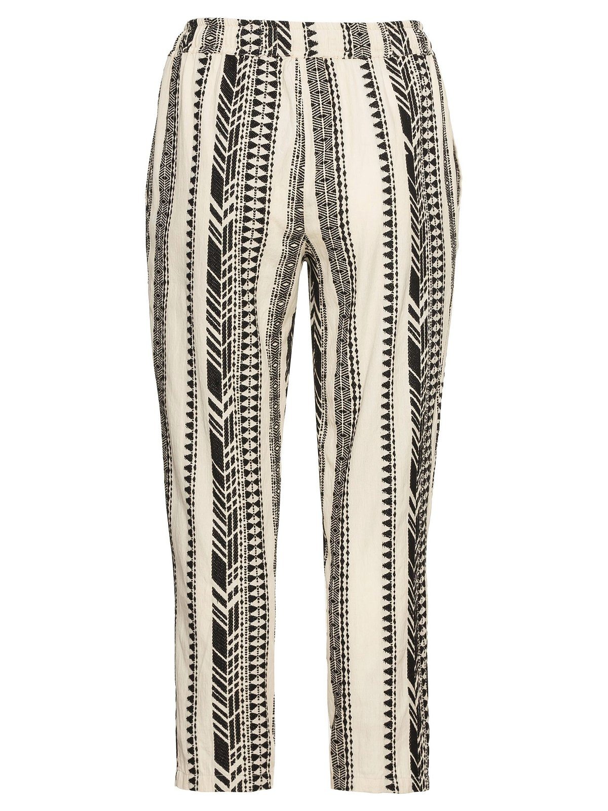Damen Hosen Sheego Schlupfhose Schlupfhose aus Baumwollmix, mit elastischem Bund