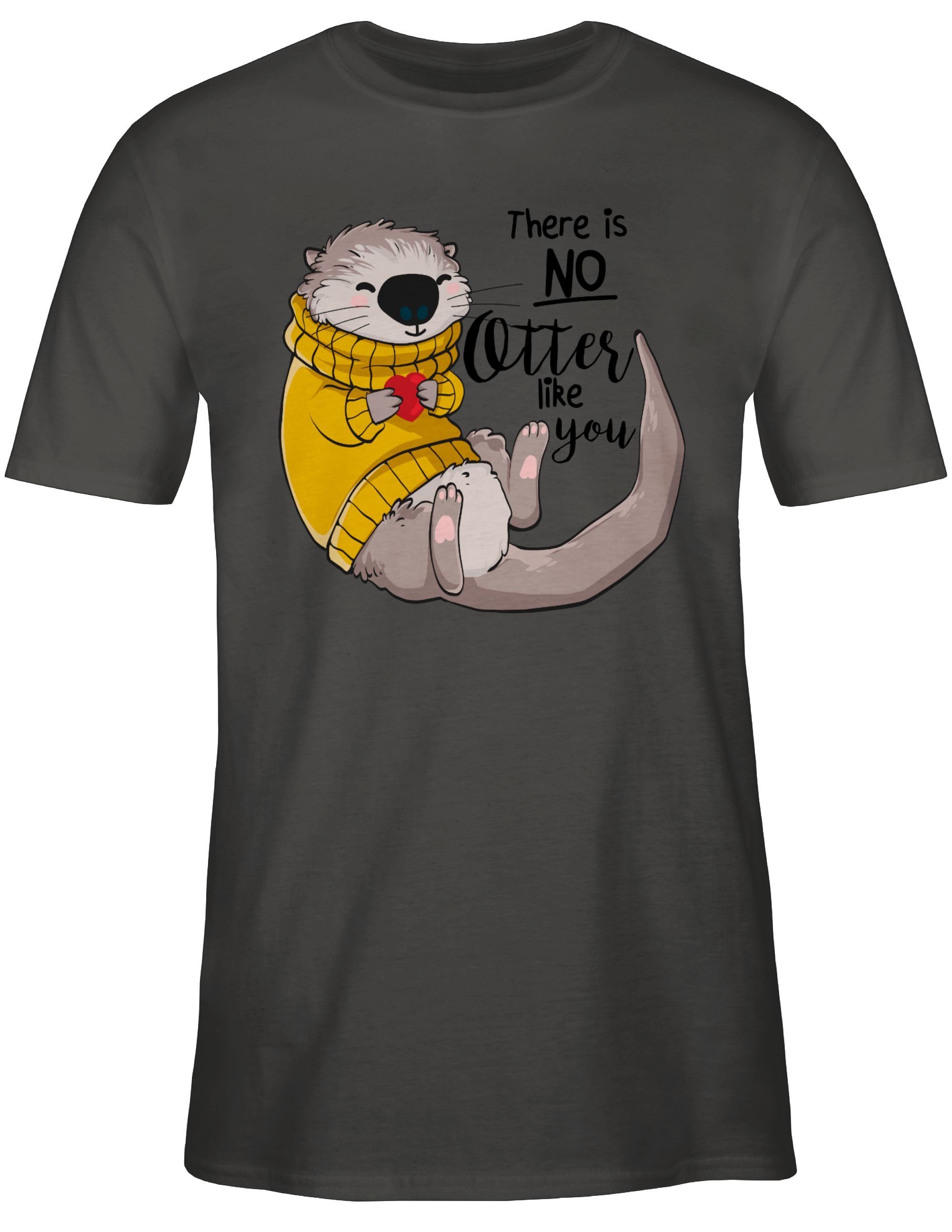 Shirtracer T-Shirt There is no Otter like you I Otter Geschenk Sprüche Statement