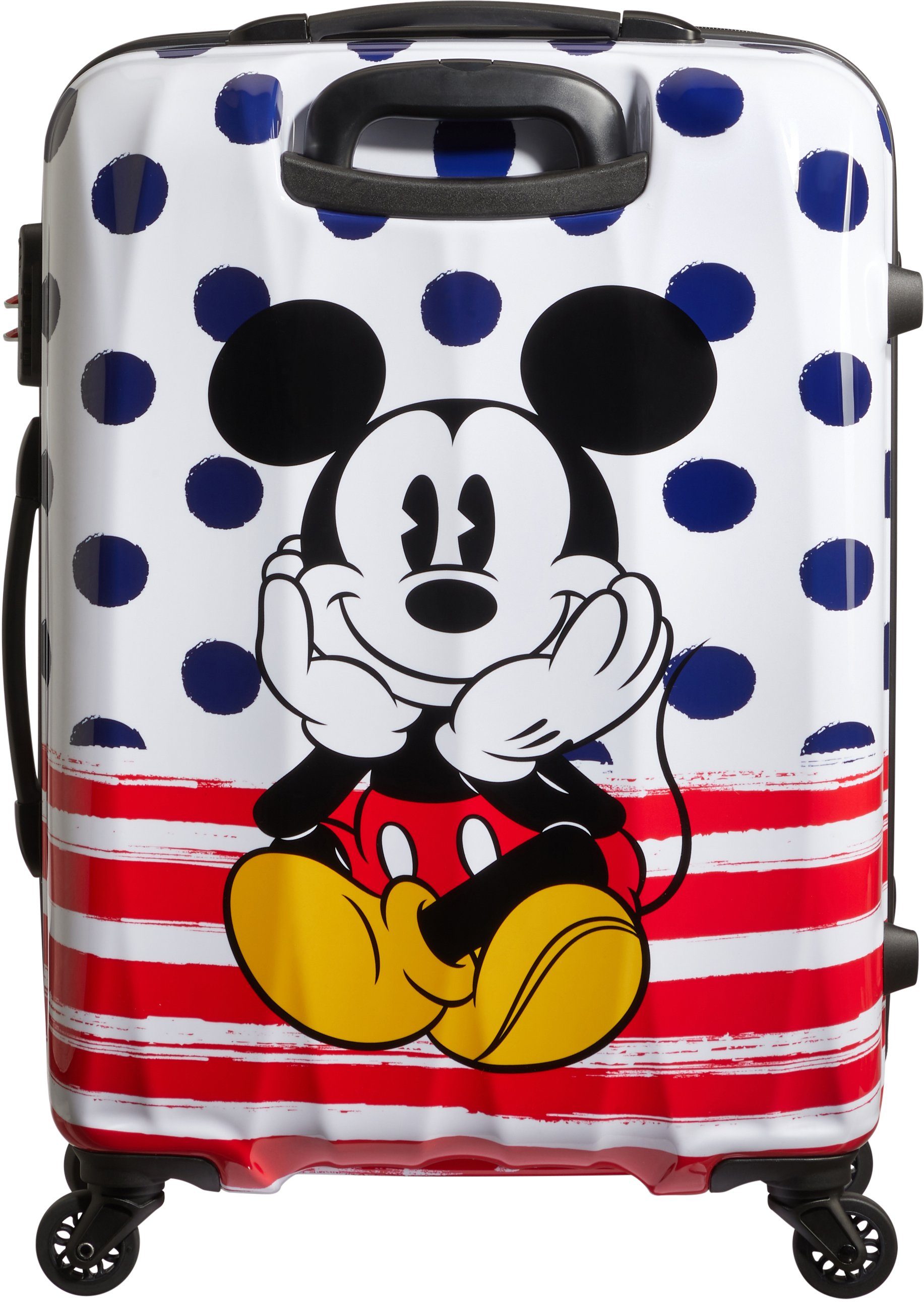 American Tourister® Hartschalen-Trolley Dots, cm, 4 65 Rollen Disney Blue Mickey Legends