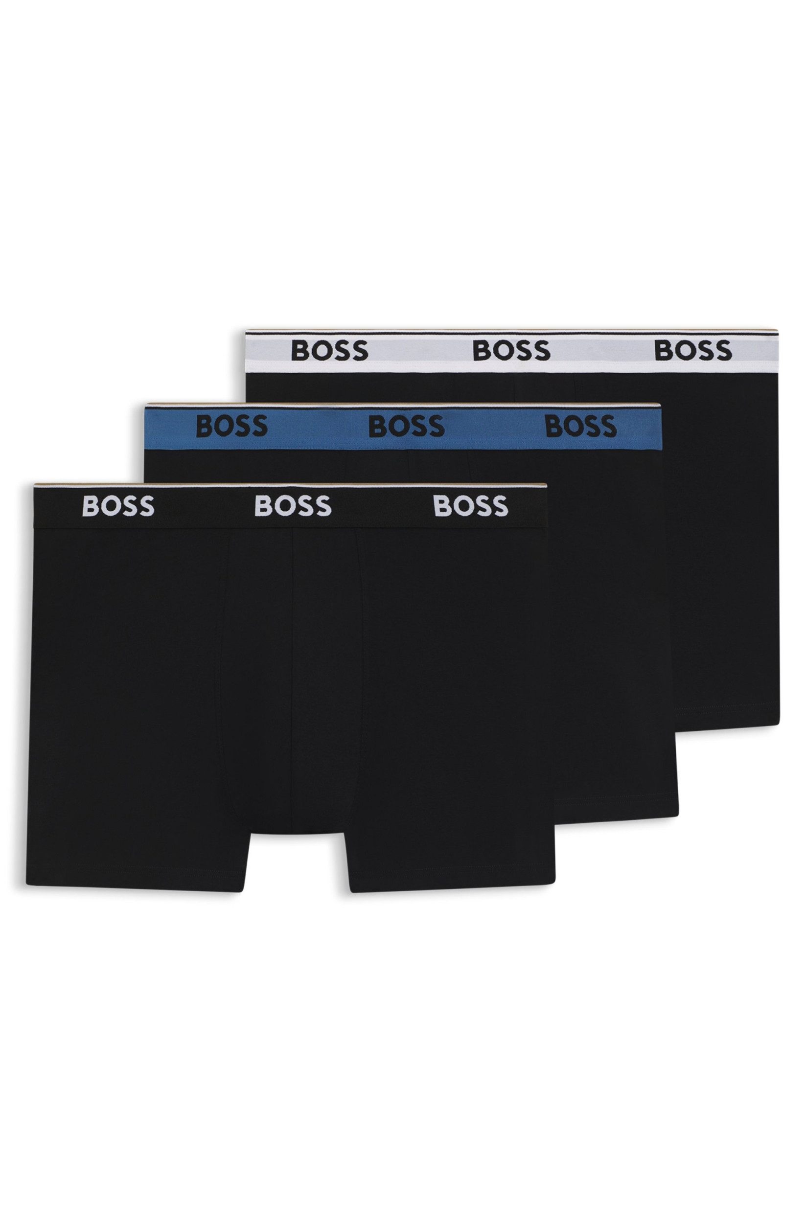 Boxershorts 3er-Pack Boxershorts mit Logoprint