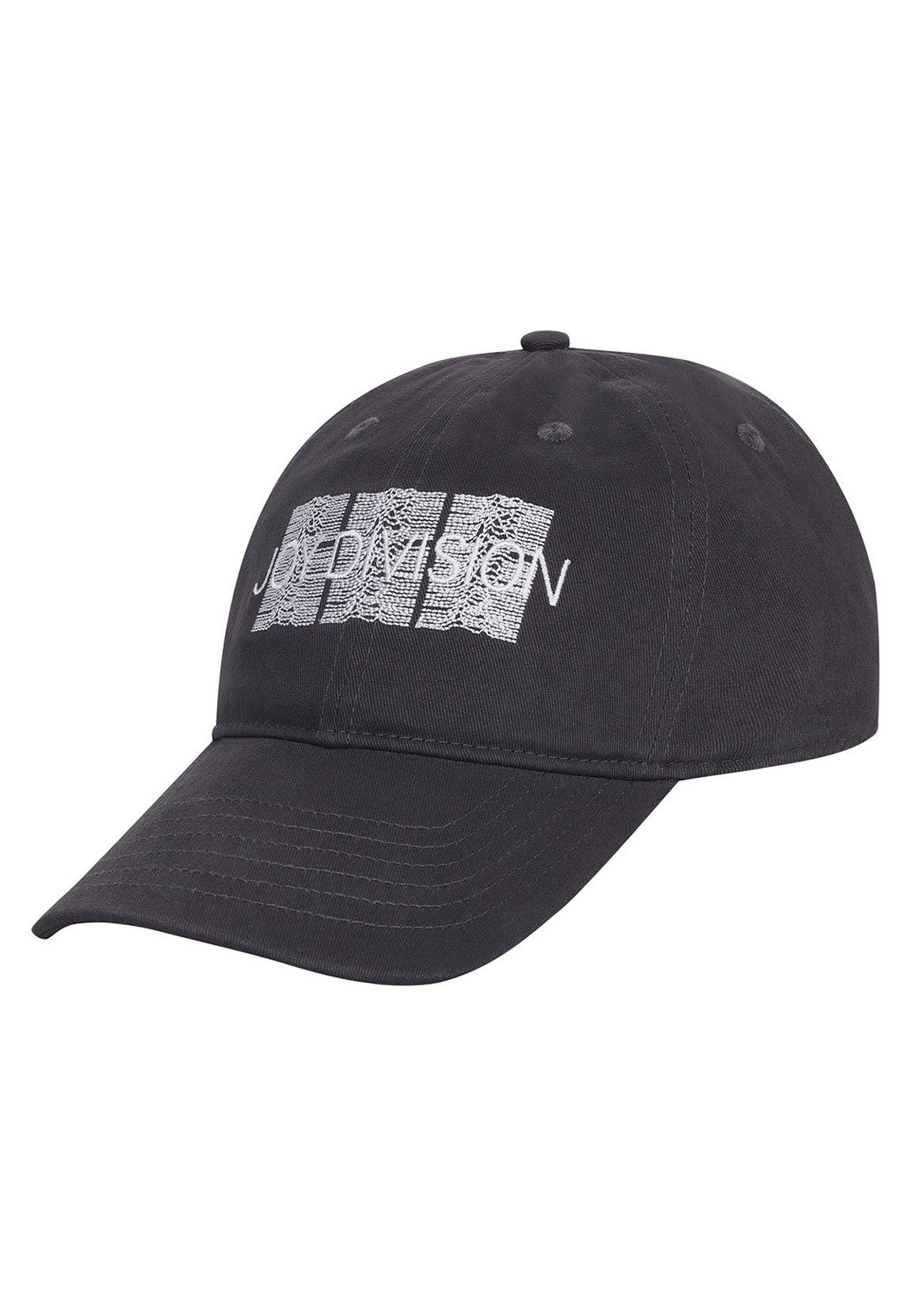 Amplified Baseball Cap Amplified Dad Cap JOY DIVISION Charcoal Grau