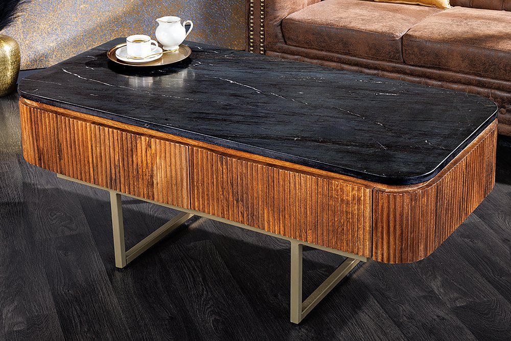 riess-ambiente Couchtisch GATSBY 110cm natur / günstig online kaufen