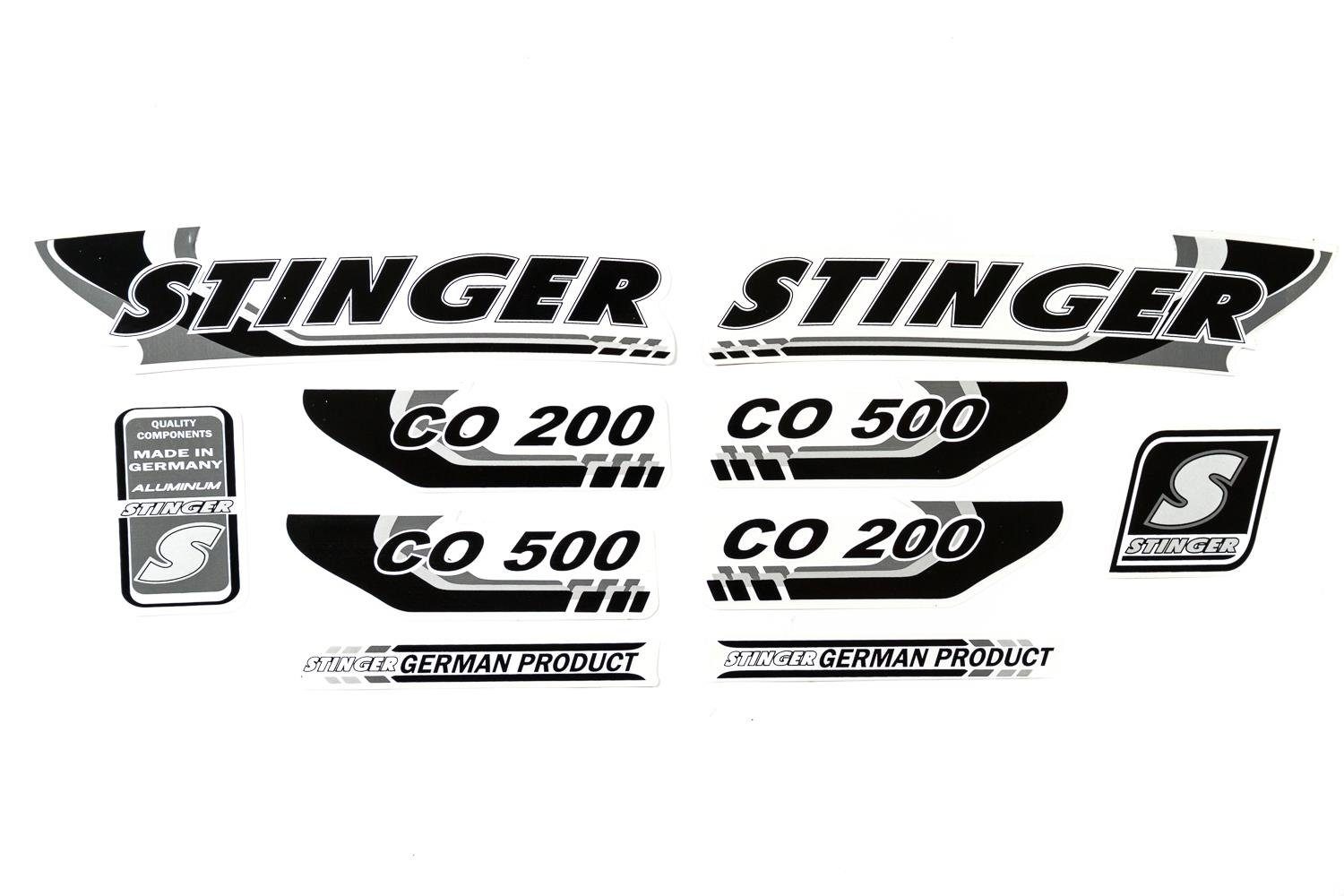 Fahrradrahmen Fahrrad DEKOR Satz Aufkleber Rahmen frame Decal Sticker Stinger Label