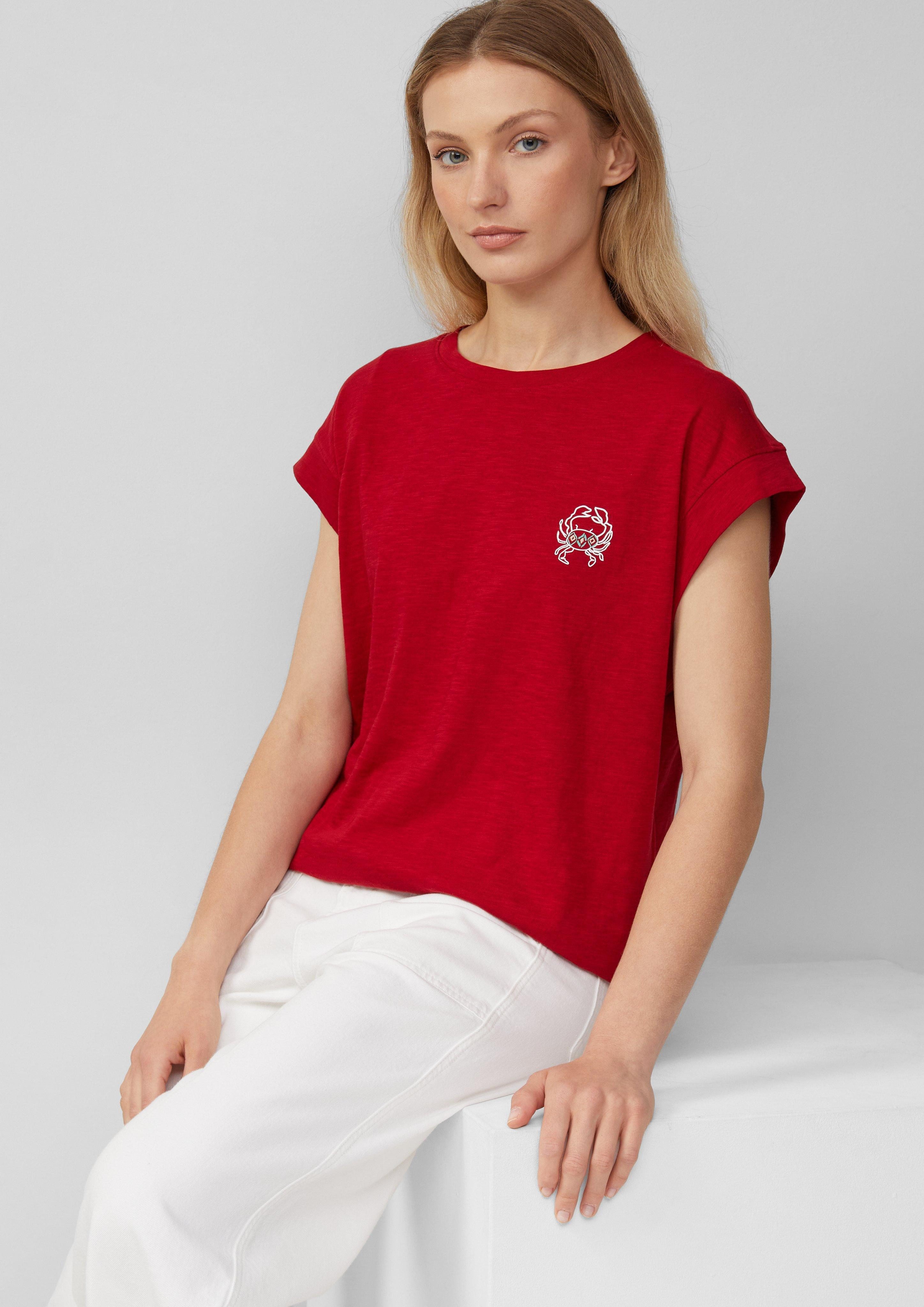 s.Oliver Shirttop T-Shirt im Relaxed Fit günstig online kaufen
