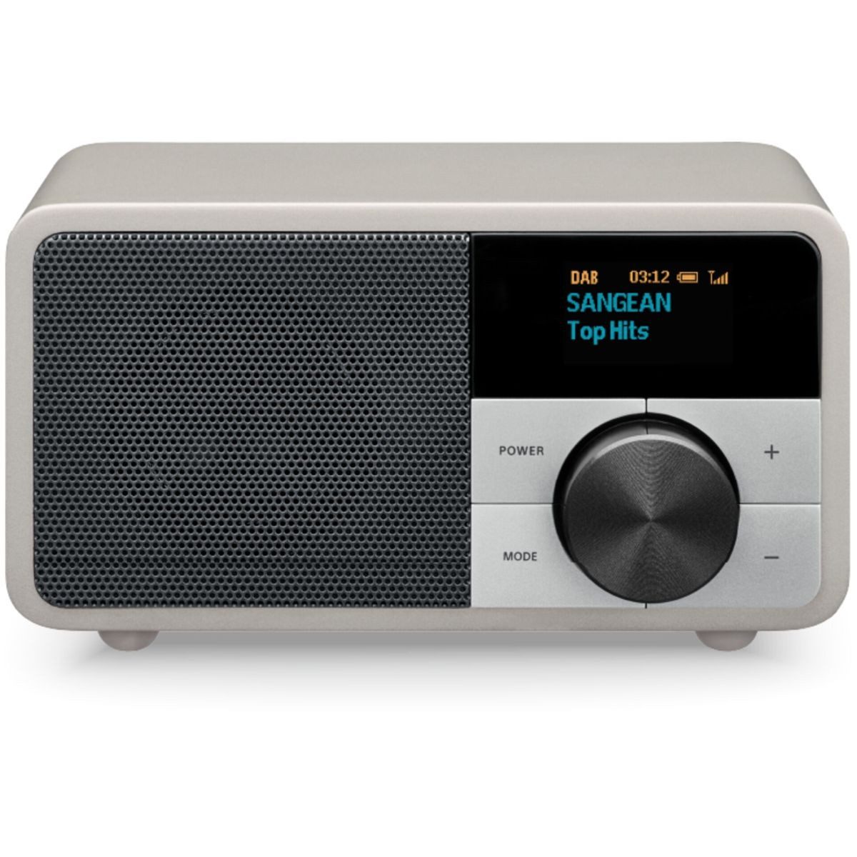Sangean DDR-7 Glacier Silver Radio