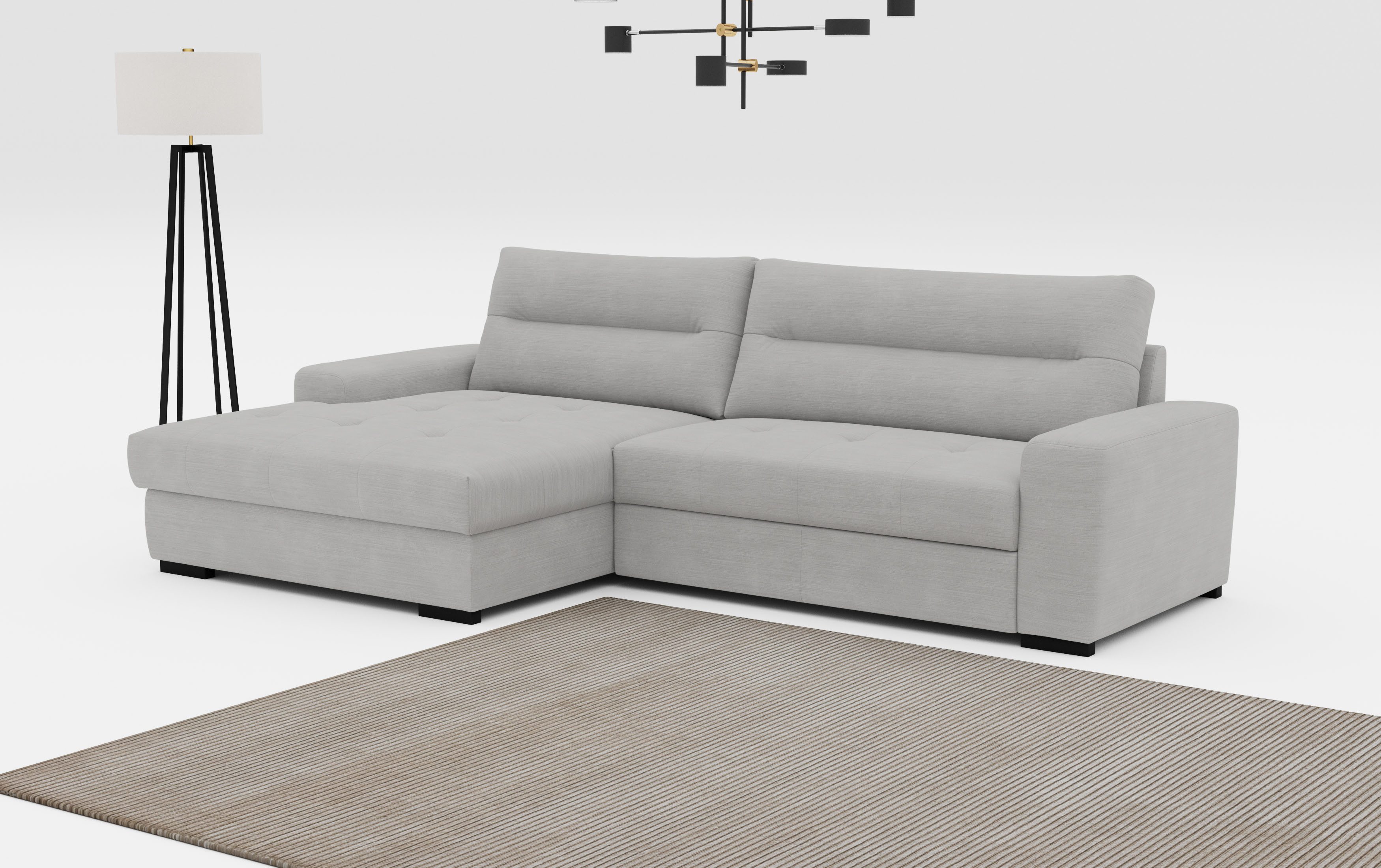 COTTA Ecksofa "Cappa L-Form", wahlweise mit Bettfunktion & Bettkasten günstig online kaufen