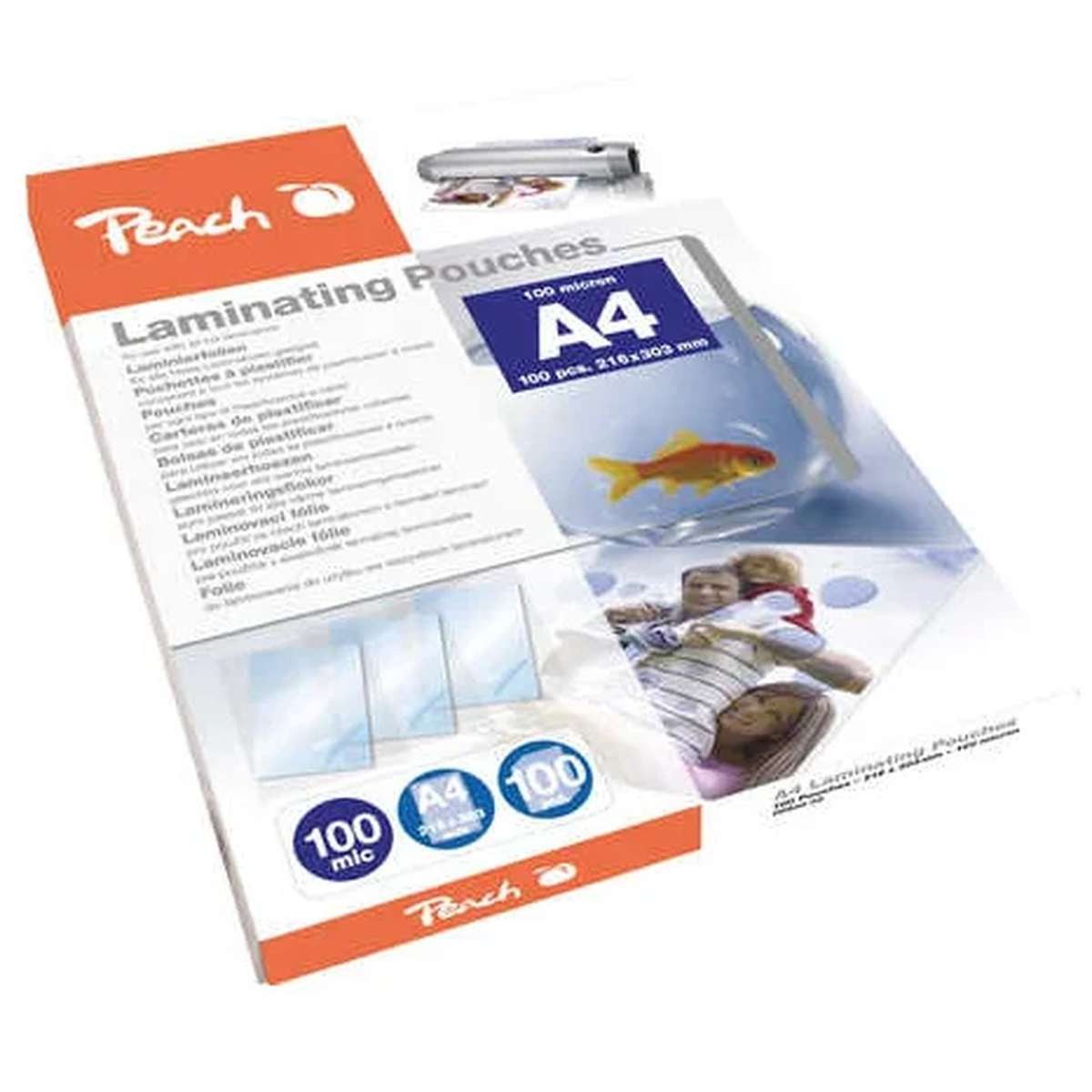 Peach Laminierfolie Peach PP500-02 Laminierhülle 100 Stück(e)