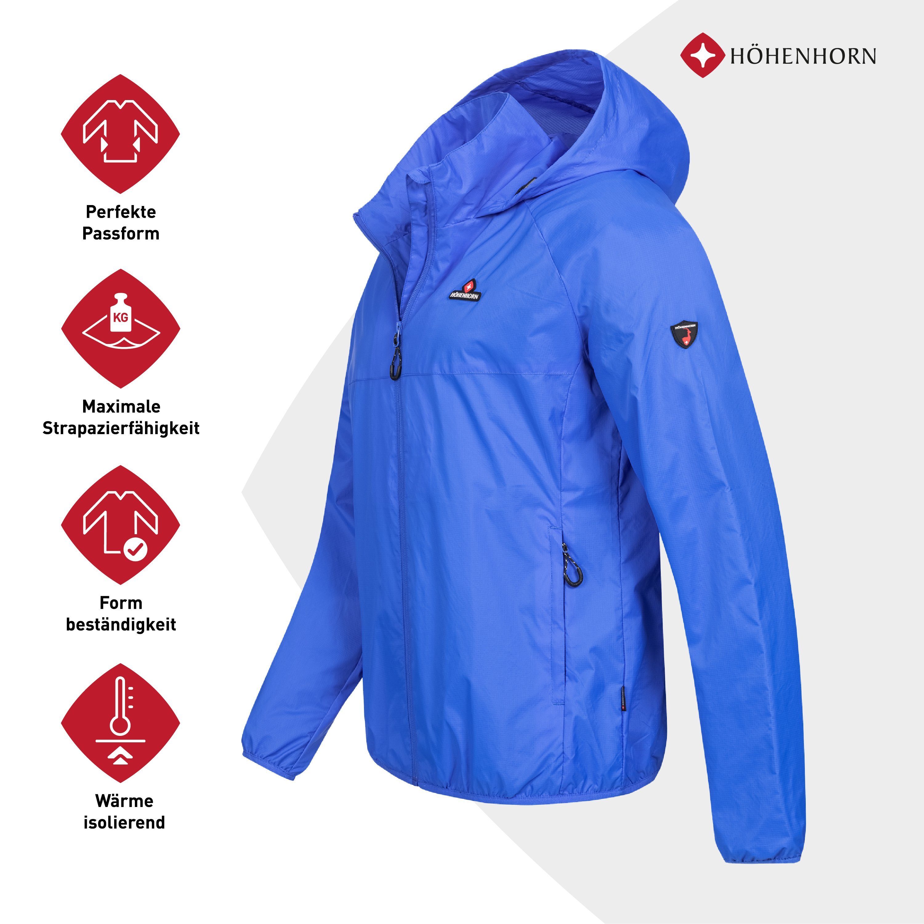 Höhenhorn Regenjacke Rigi Herren Regen Jacke für Männer Outdoor Freizeitjac günstig online kaufen