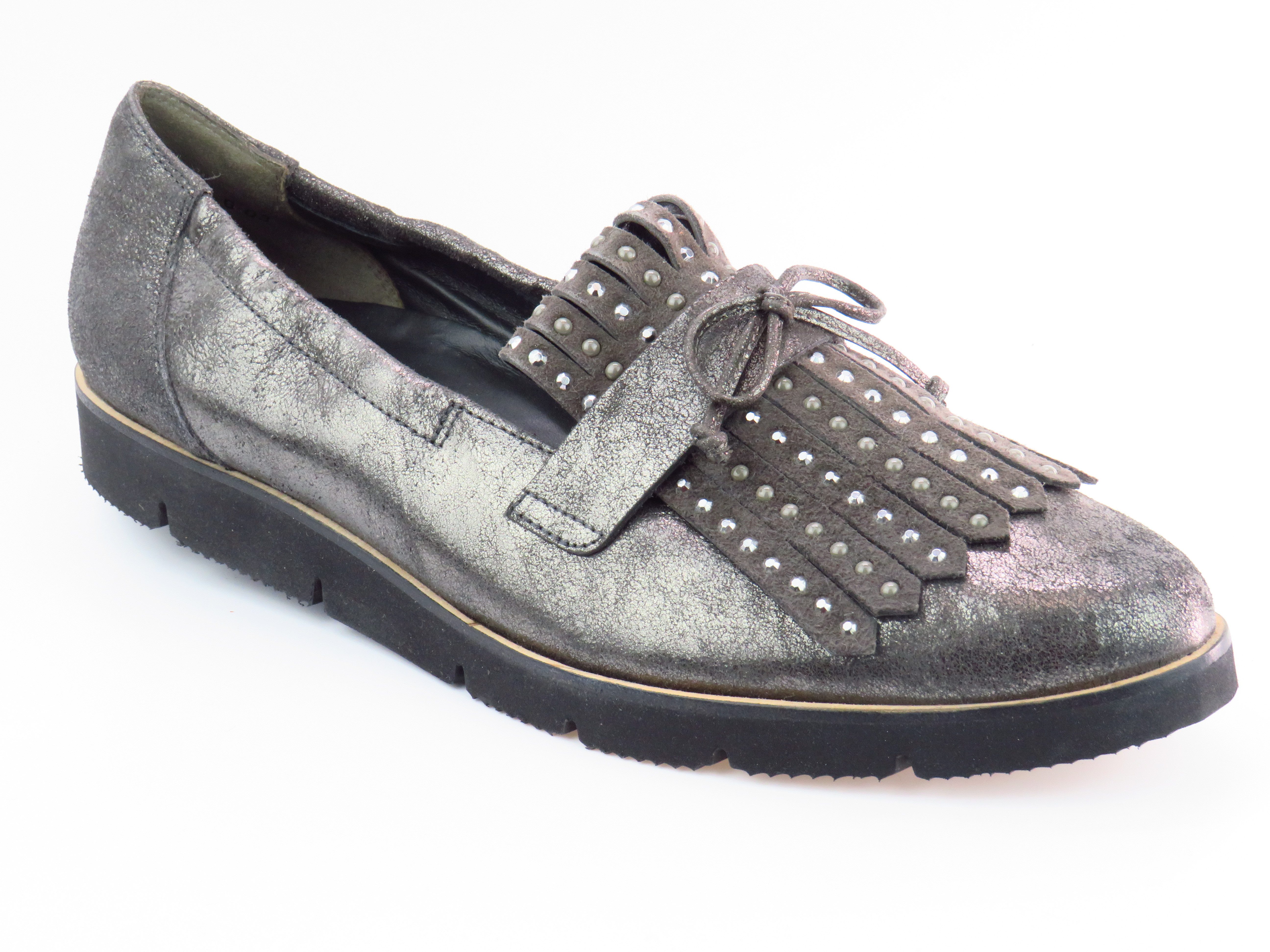piombo/iron Schnürschuh