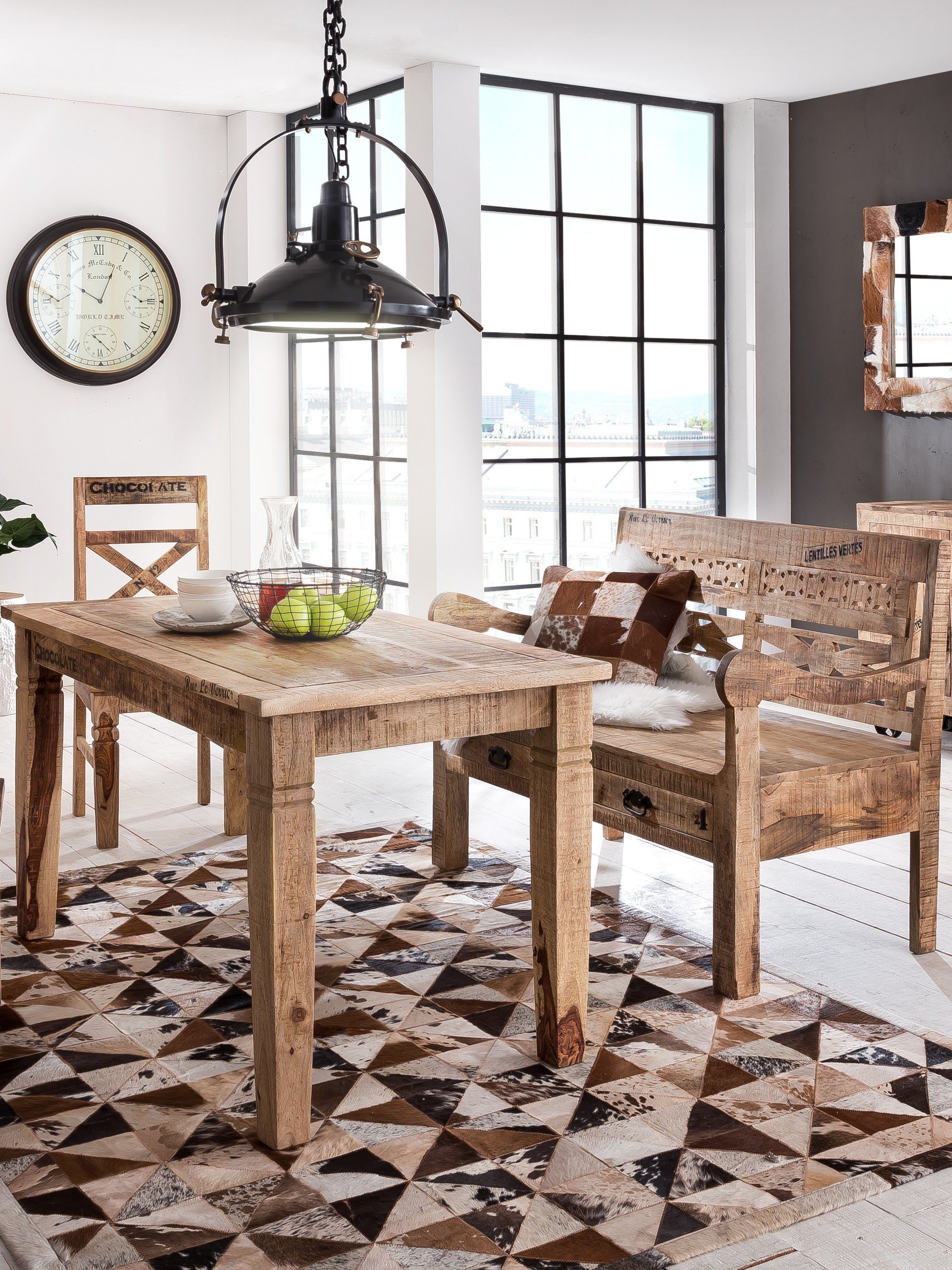 SIT Esstisch Rustic, Breite 140 cm, günstig online kaufen