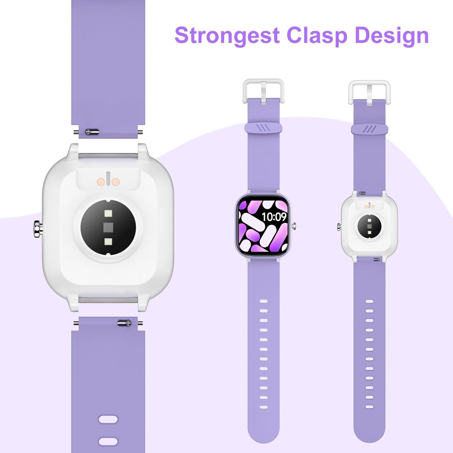 HENGTO ZNSB-007 Smartwatch (2,5 cm, sim-karte), Smartwatch für Kinder und Jugendliche mit Sportprofilen