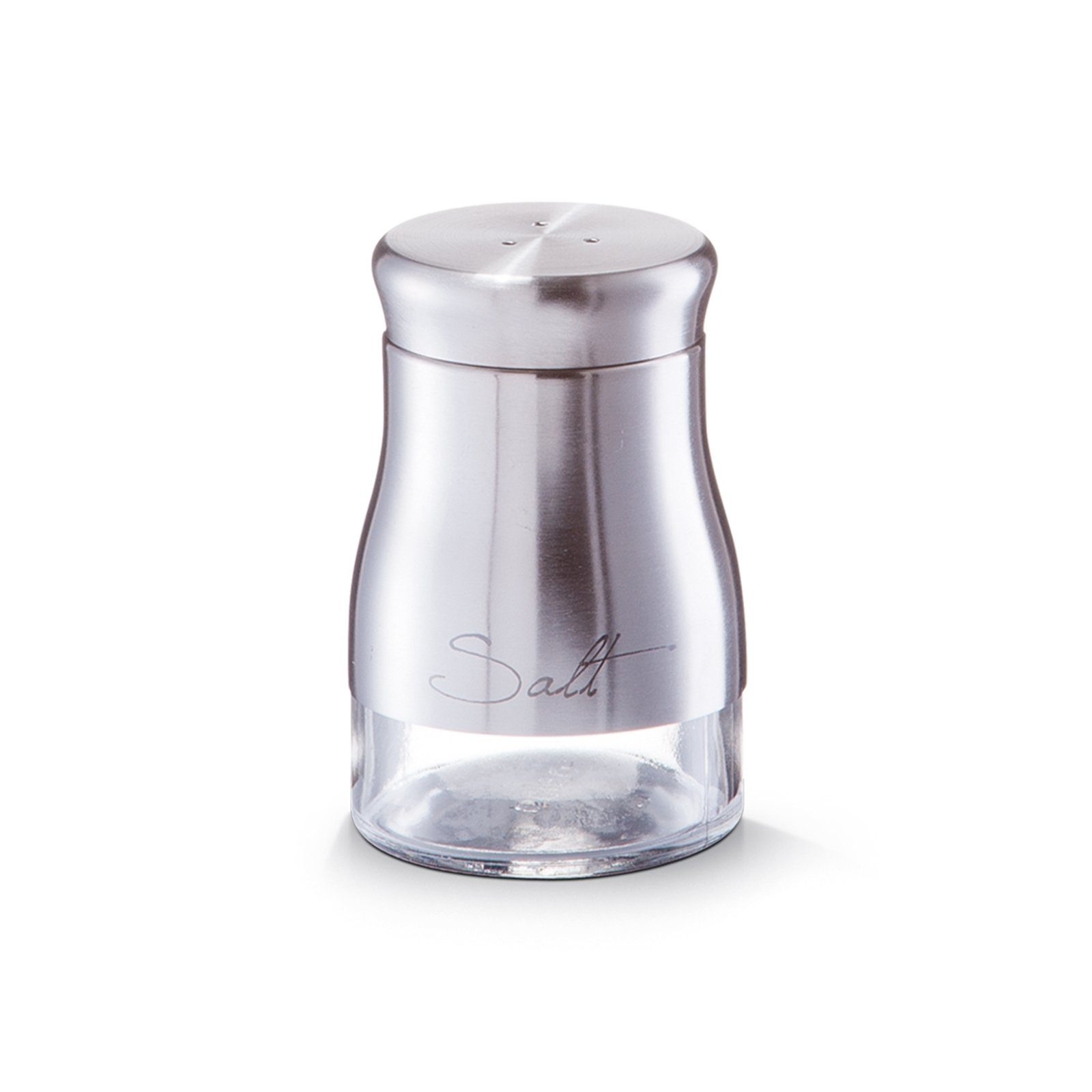Zeller Present Salz- / Pfefferstreuer Salzstreuer Edelstahl, (Stück, 1-tlg), Vorratsglas Lebensmittelaufbewahrung