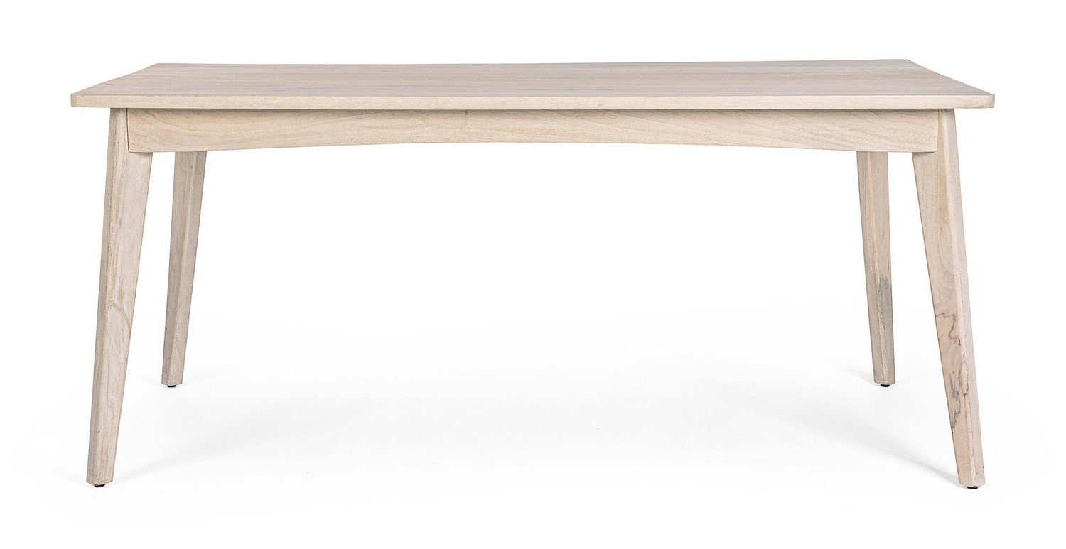 cm Esstisch Beine Tischplatte 76 173 und Mango-Holz Natur24 x Esstisch aus Sahana 90 x