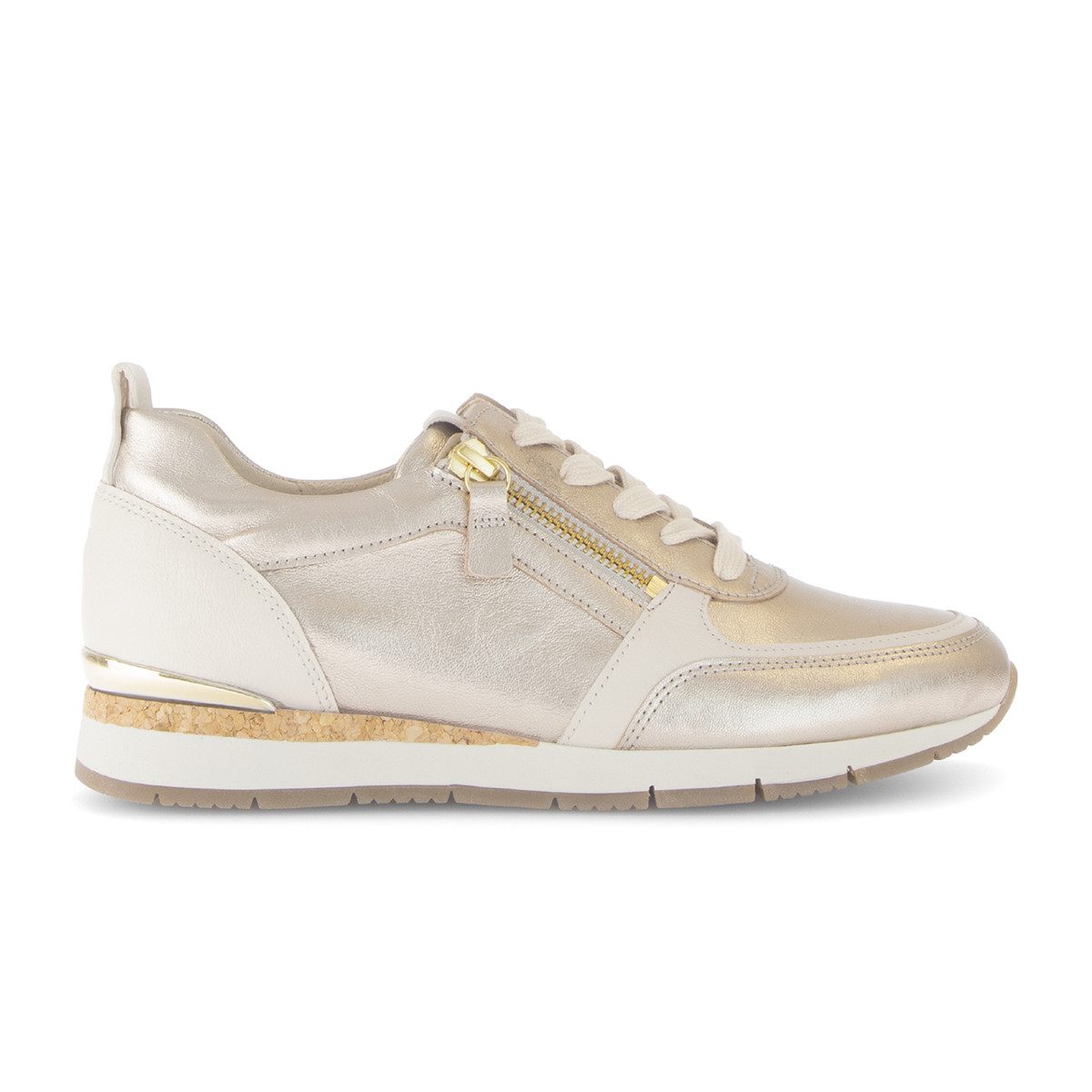Gabor 3.411.62_6, Sneaker in Beige für Damen Sneaker