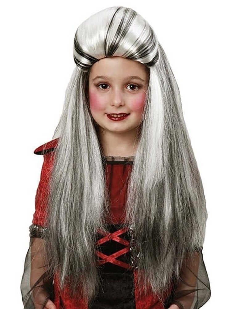 Kostüm-Perücke Vampirmädchen Perücke für Kinder