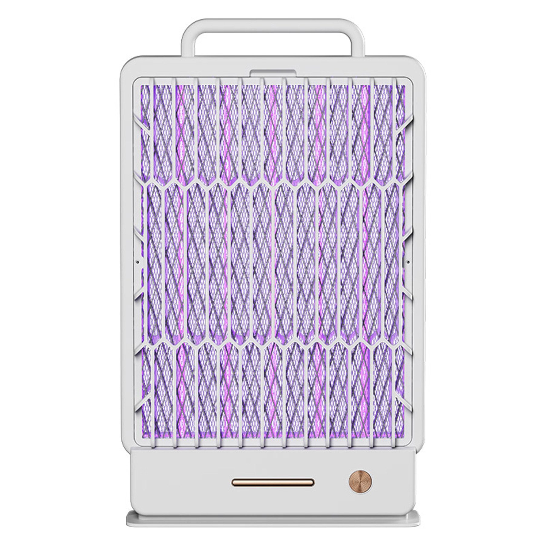 Insektenvernichter mückenfalle Elektrisch 1200mah, UV LED Mückenlampe USB C