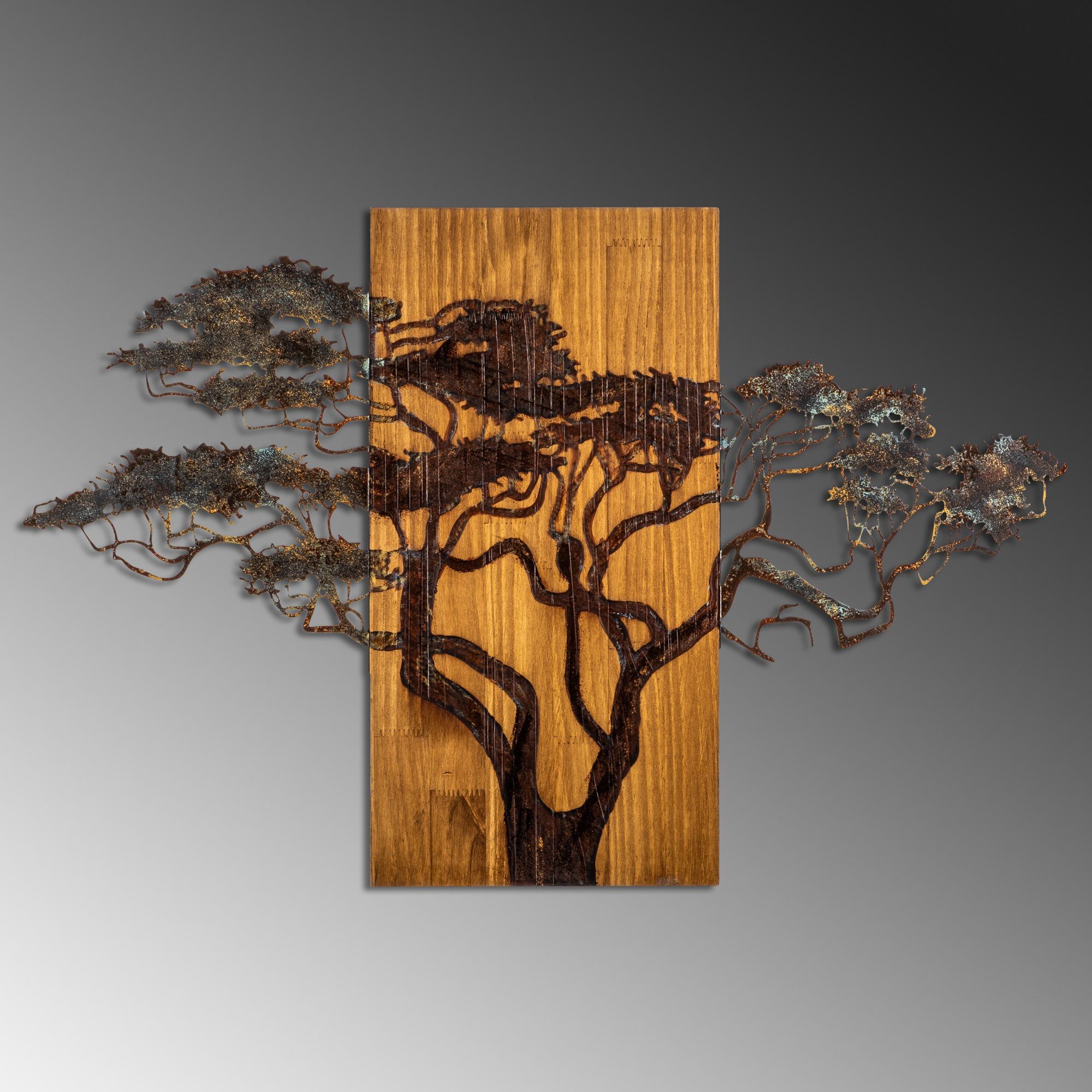 Wallity Wanddekoobjekt 100% WOODEN