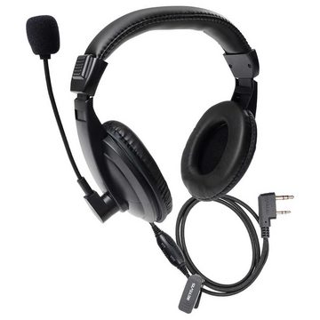 Retevis R114 Funkgerät Over Ear Headset, Rauschunterdrückung VOX 2 Pin (2 STK) Over-Ear-Kopfhörer