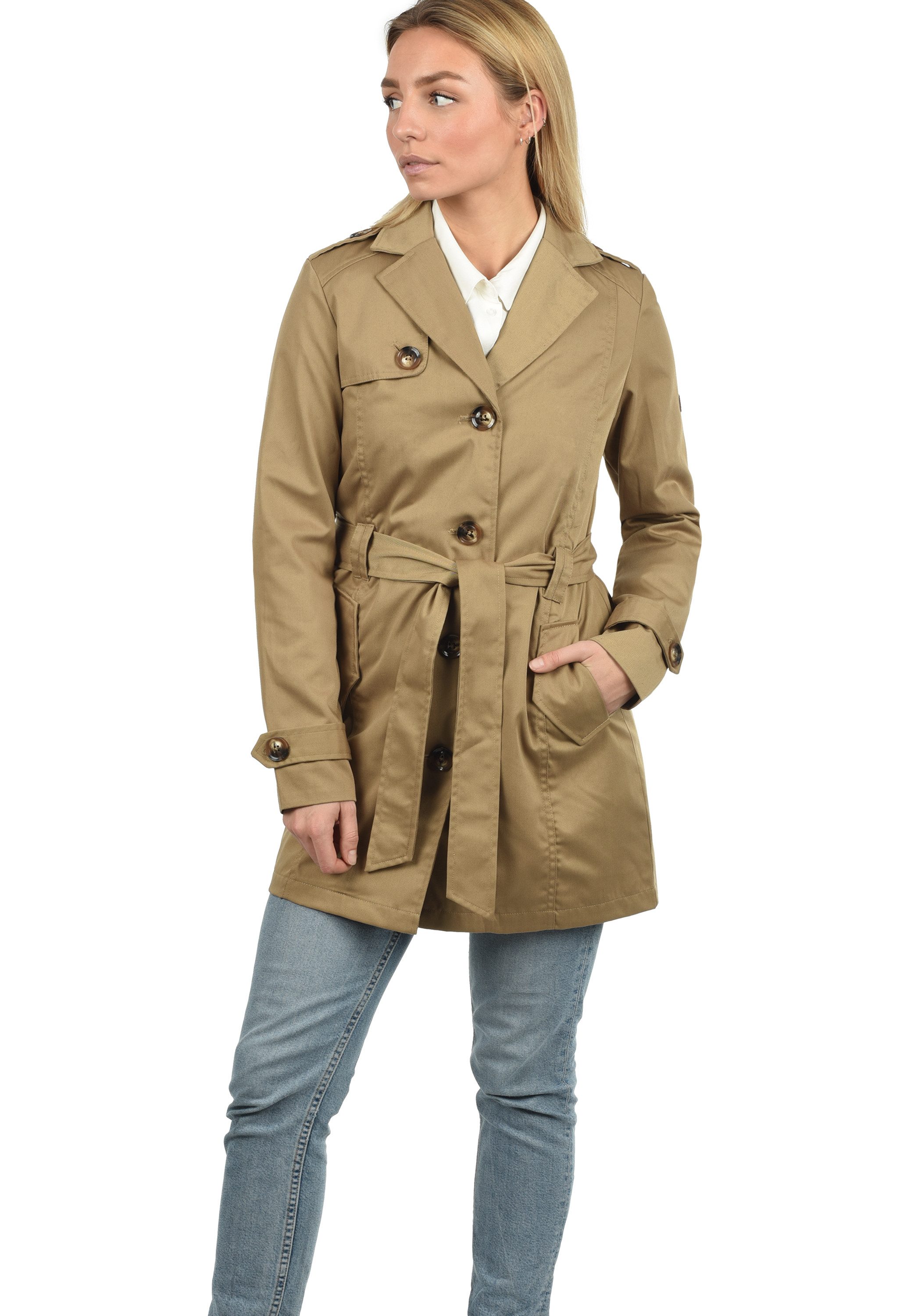DESIRES Trenchcoat Tessa Jacke mit Bindegürtel