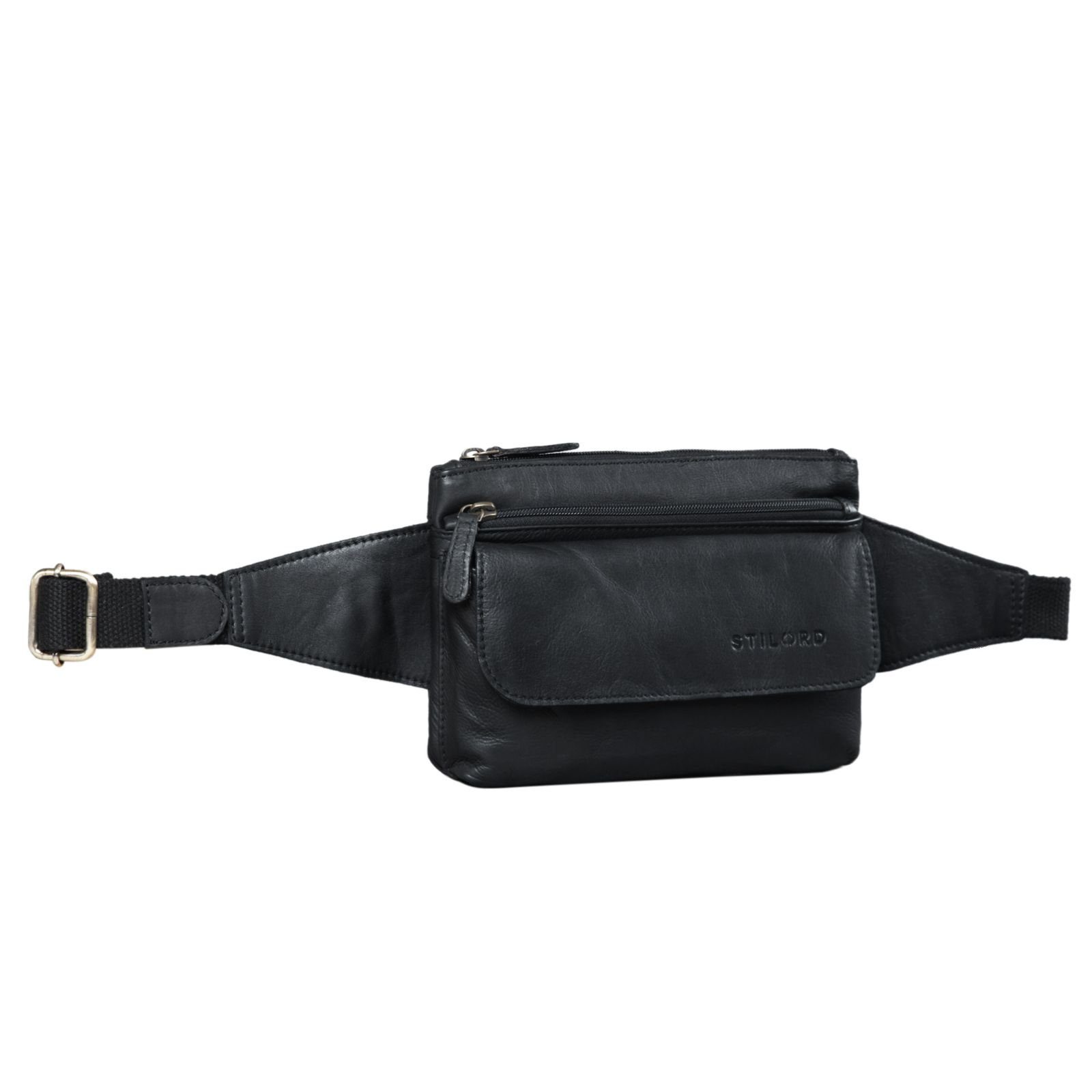 STILORD Bauchtasche "Atlanta" Vintage Bauchtasche Echtleder