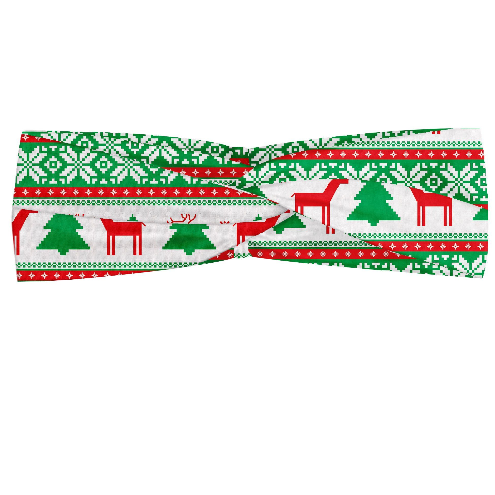 Abakuhaus Stirnband Elastisch und Angenehme alltags accessories Weihnachten Ferienzeit Deer