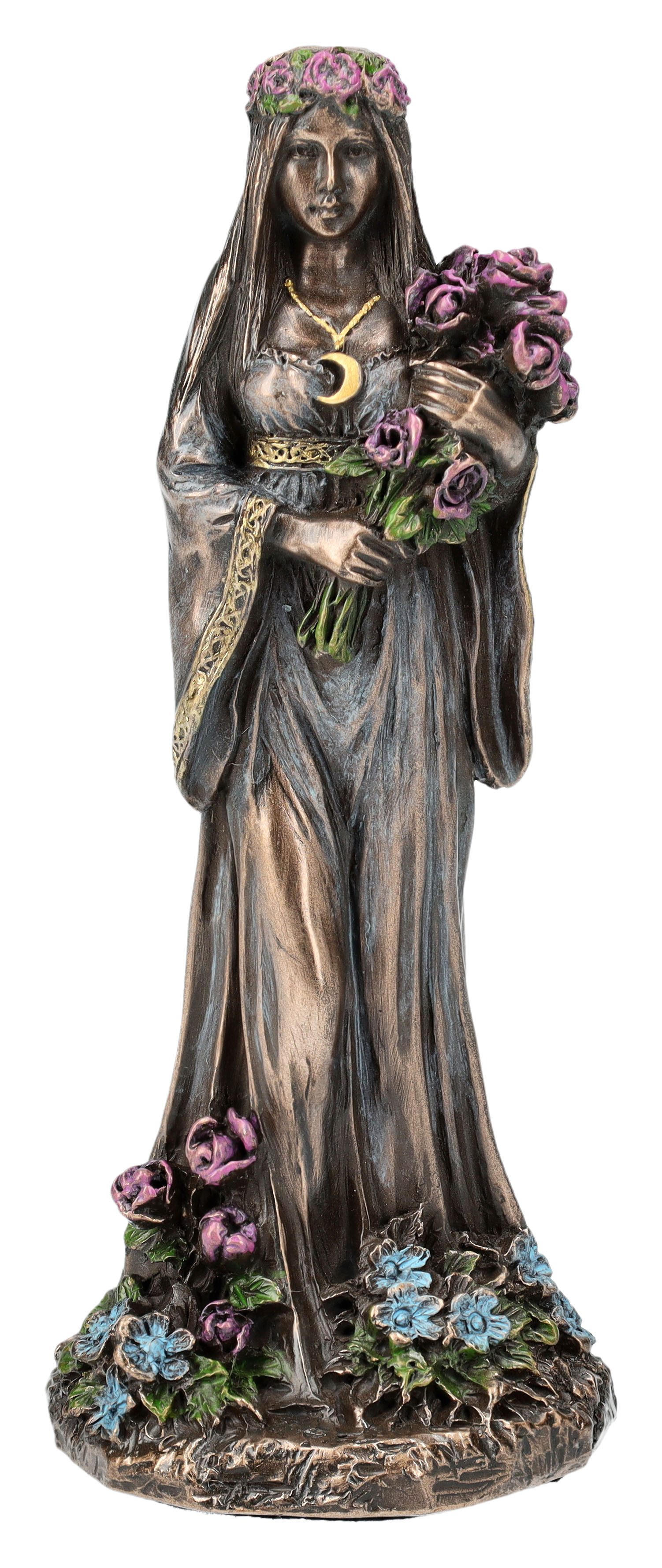 Dekofigur Veronese Figur – Keltische Jungfrau Statue Dreifaltigkeitsgöttin Deko
