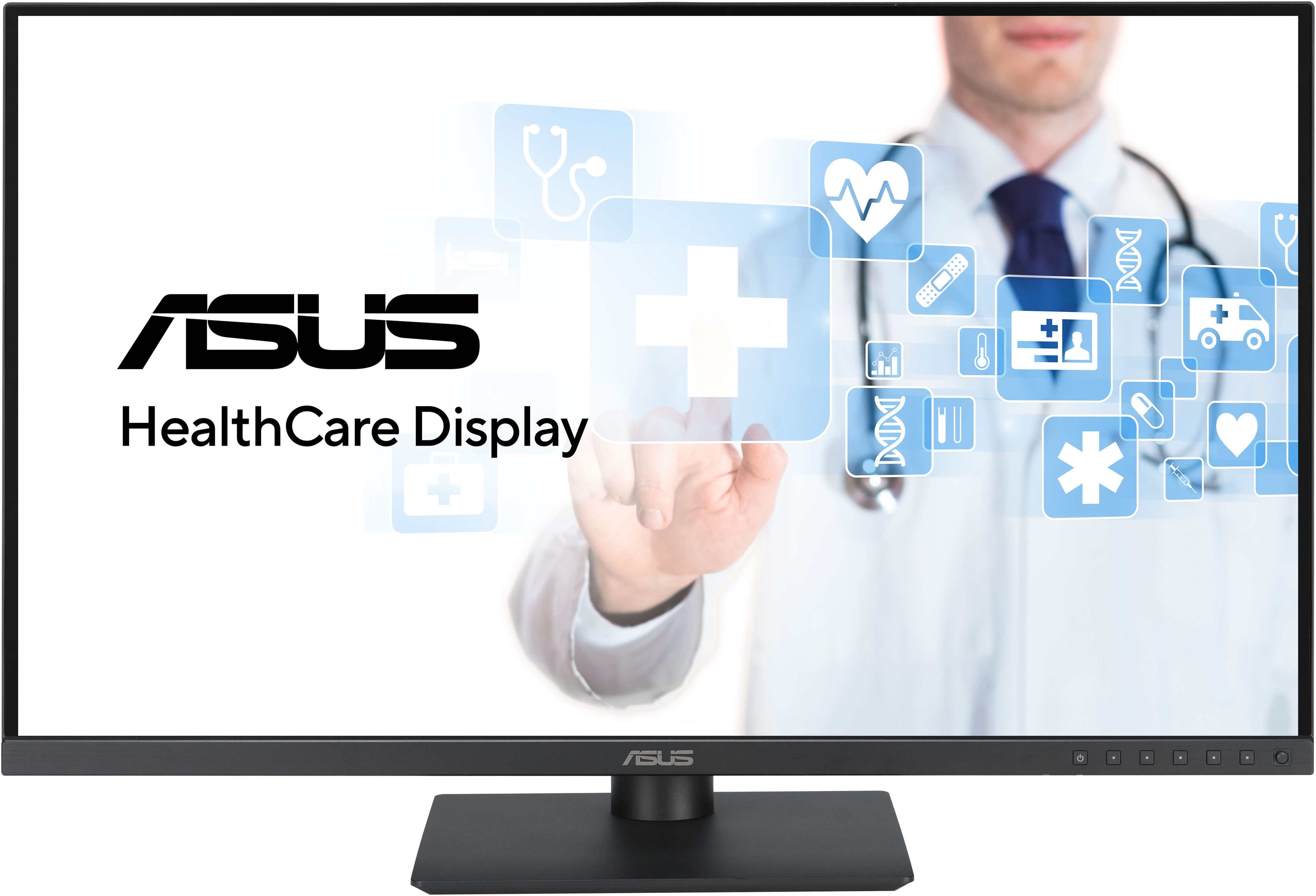Asus HA2441A LED-Monitor (61 cm/24 ", 2560 x 1440 px, Quad HD, 5 ms Reaktionszeit, 75 Hz, IPS-LCD)
