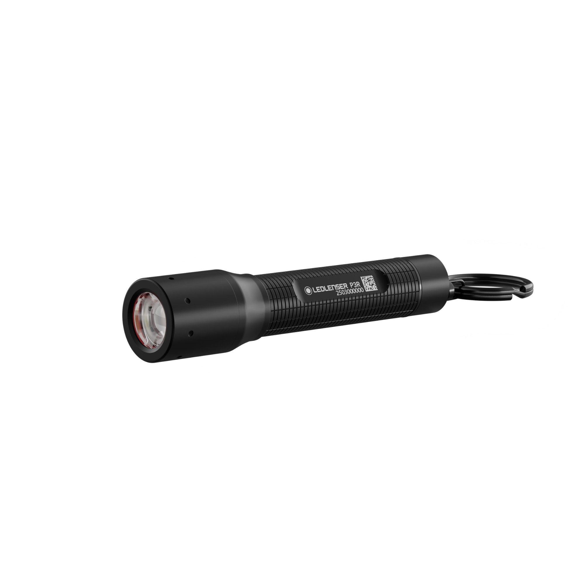 Ledlenser Taschenlampe P3R, 200 Lumen, 130m Leuchtweite, 8 Std. Laufzeit, IP54, USB-C, Akku