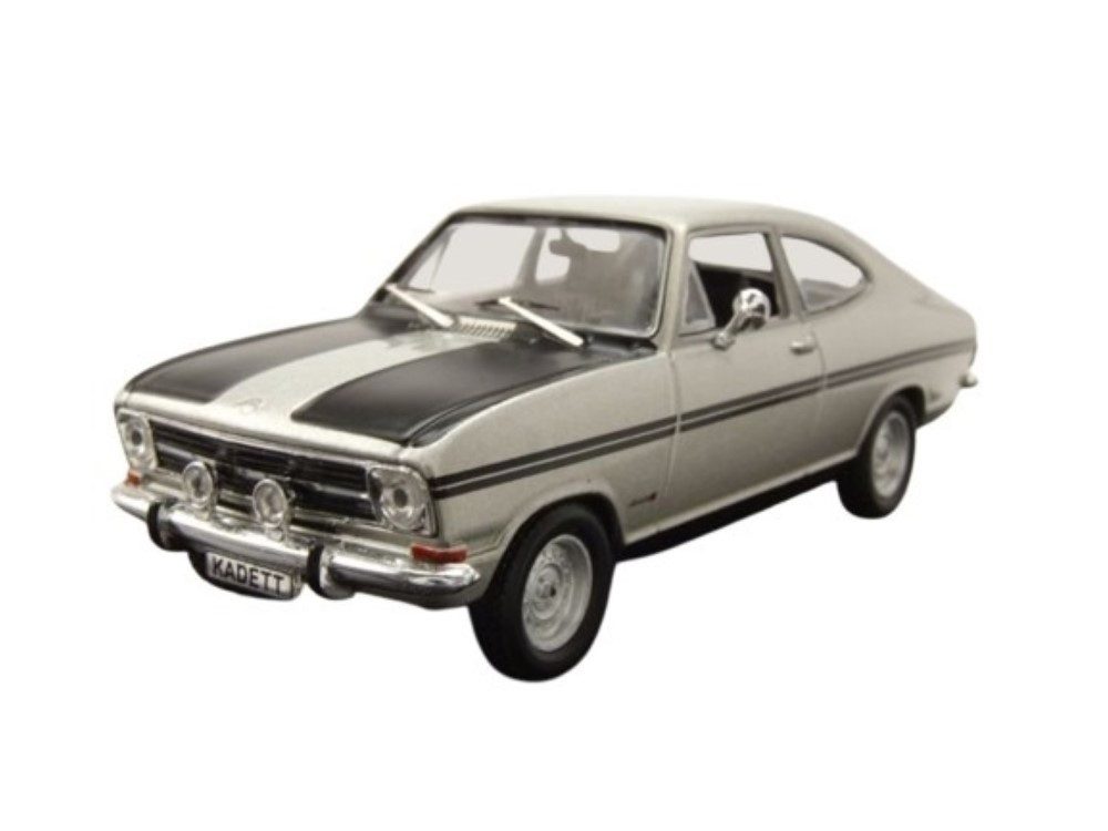 Modellauto Opel Kadett B Coupe Rallye 1966 silber