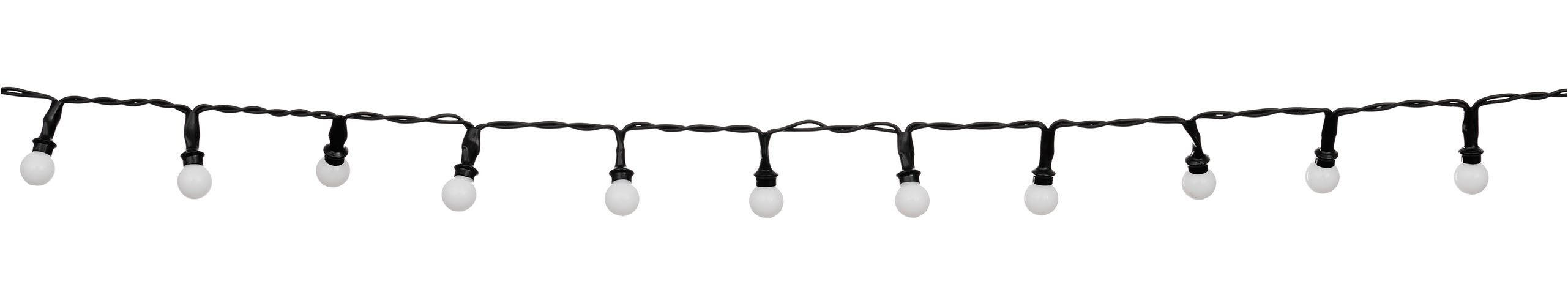 OTTO home LED-Lichterkette Outdoor/Indoor, Kugel Avvina, bunt, 3/6/12/18 u. 24 m Länge, 11 Modi, warmweiß pastellfarbig, Timer, Lichteffekte, Garten, Terrasse,  – Bild 2 von 5