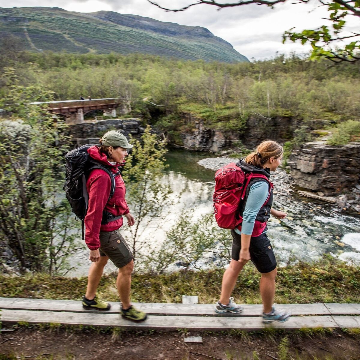 Fjällräven Funktionsshorts Nikka Shorts Curved W Maximale Bewegungsfreiheit und Strapazierfähigkeit dank
